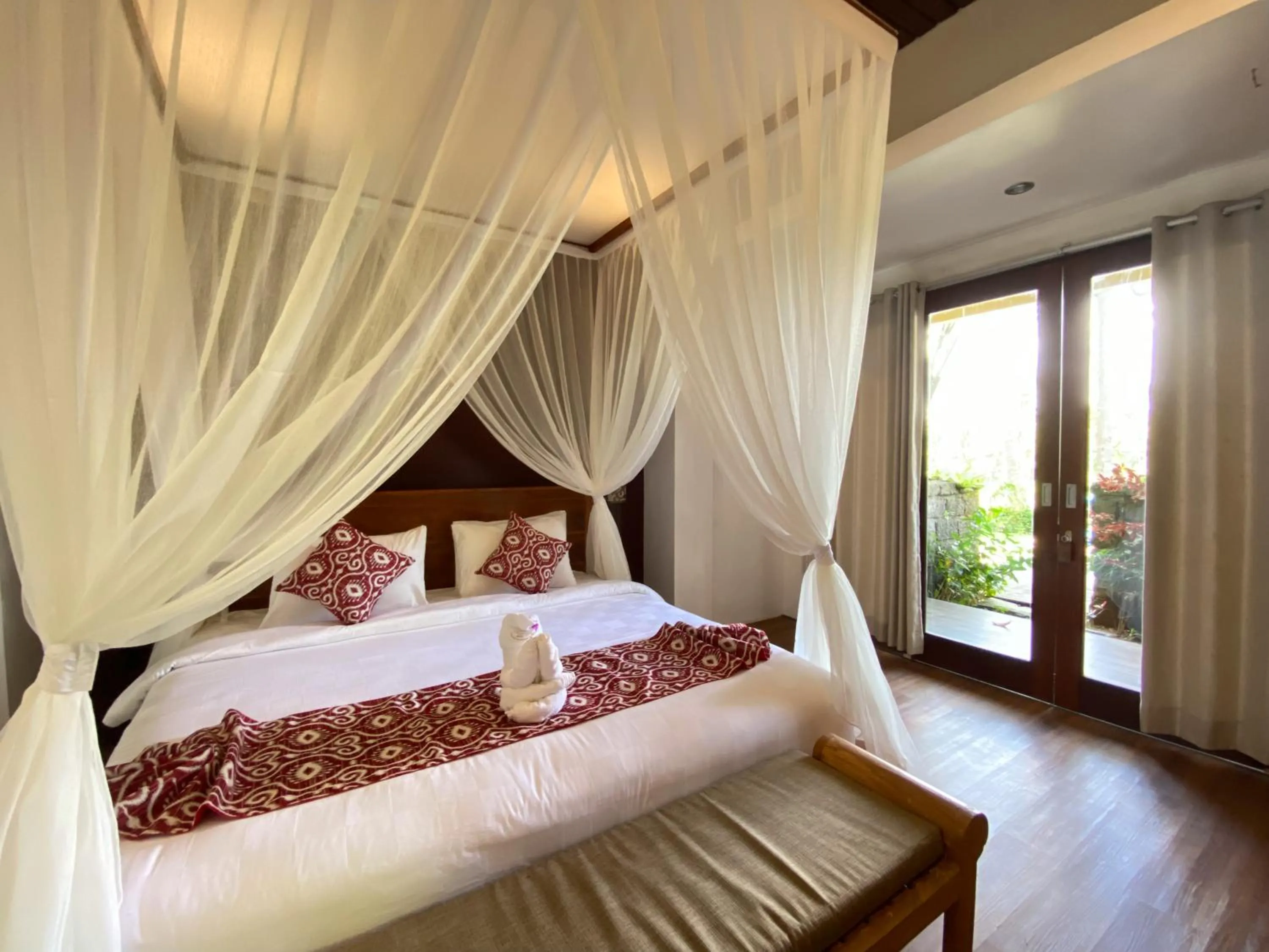 Bed in Uma Linggah Resort by Puri Signatures
