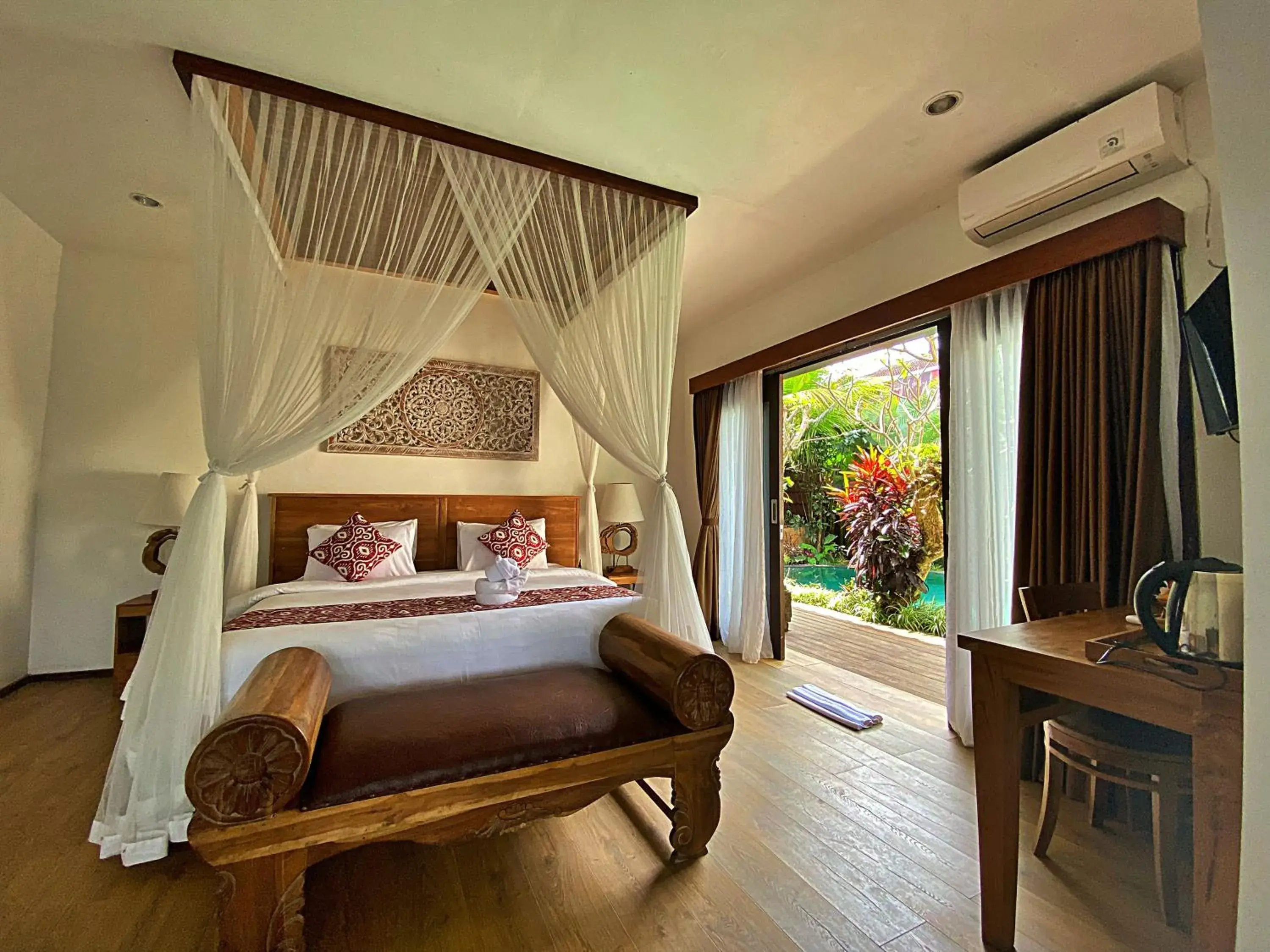 Bedroom, Bed in Uma Linggah Resort by Puri Signatures Bedroom, Bed in Uma Linggah Resort by Puri Signatures