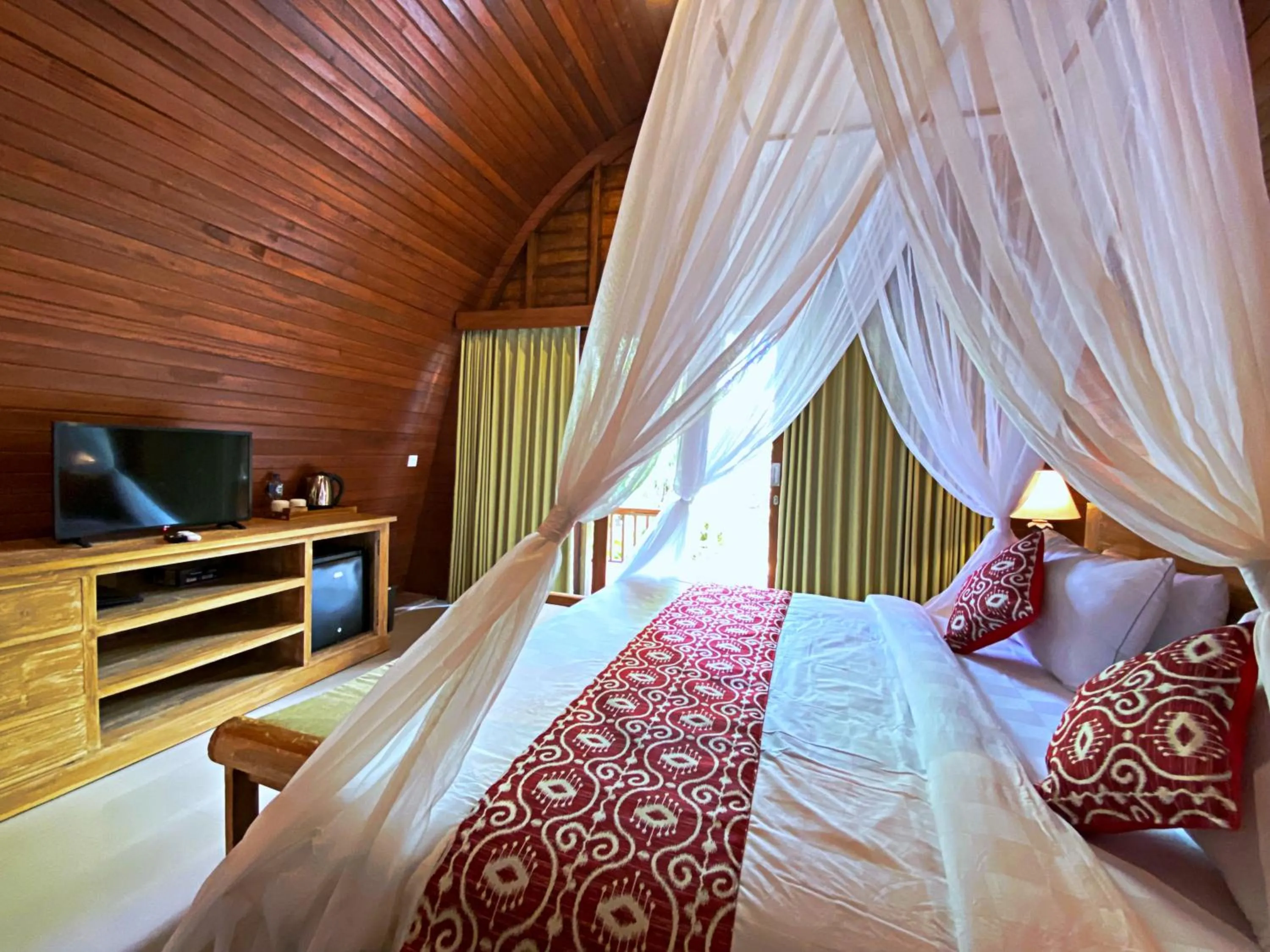 Bed in Uma Linggah Resort by Puri Signatures