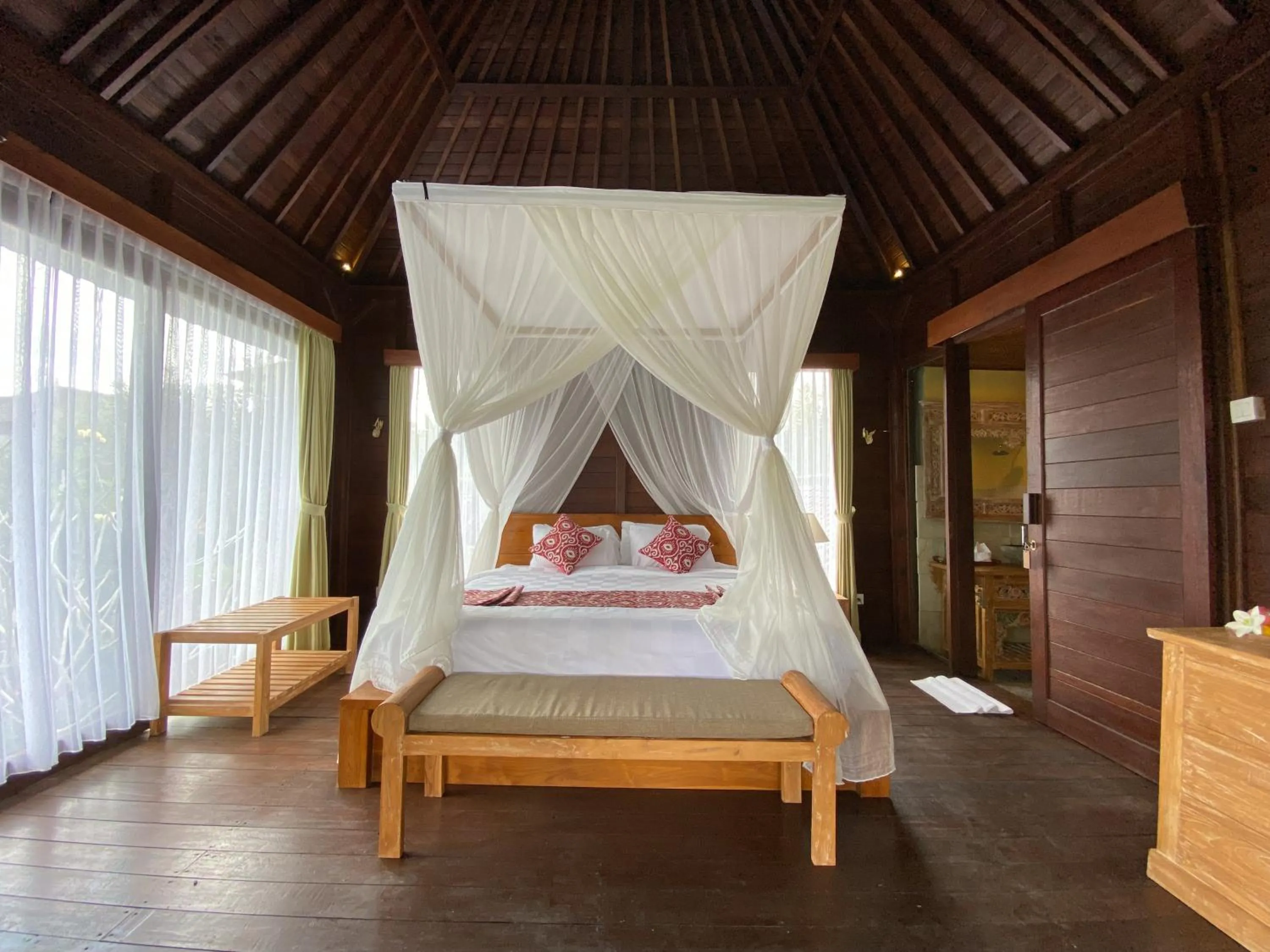 Bed in Uma Linggah Resort by Puri Signatures