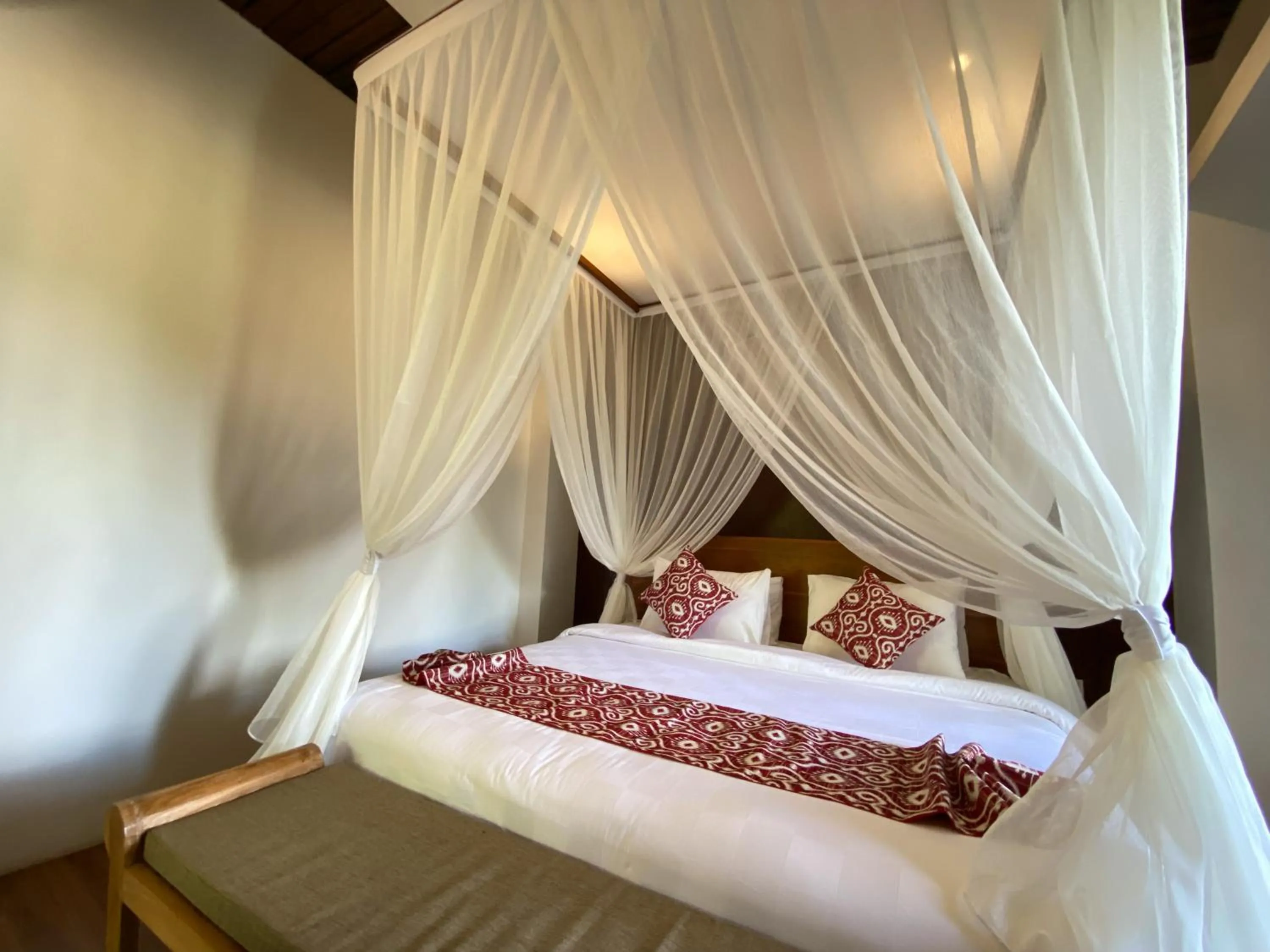 Bed in Uma Linggah Resort by Puri Signatures
