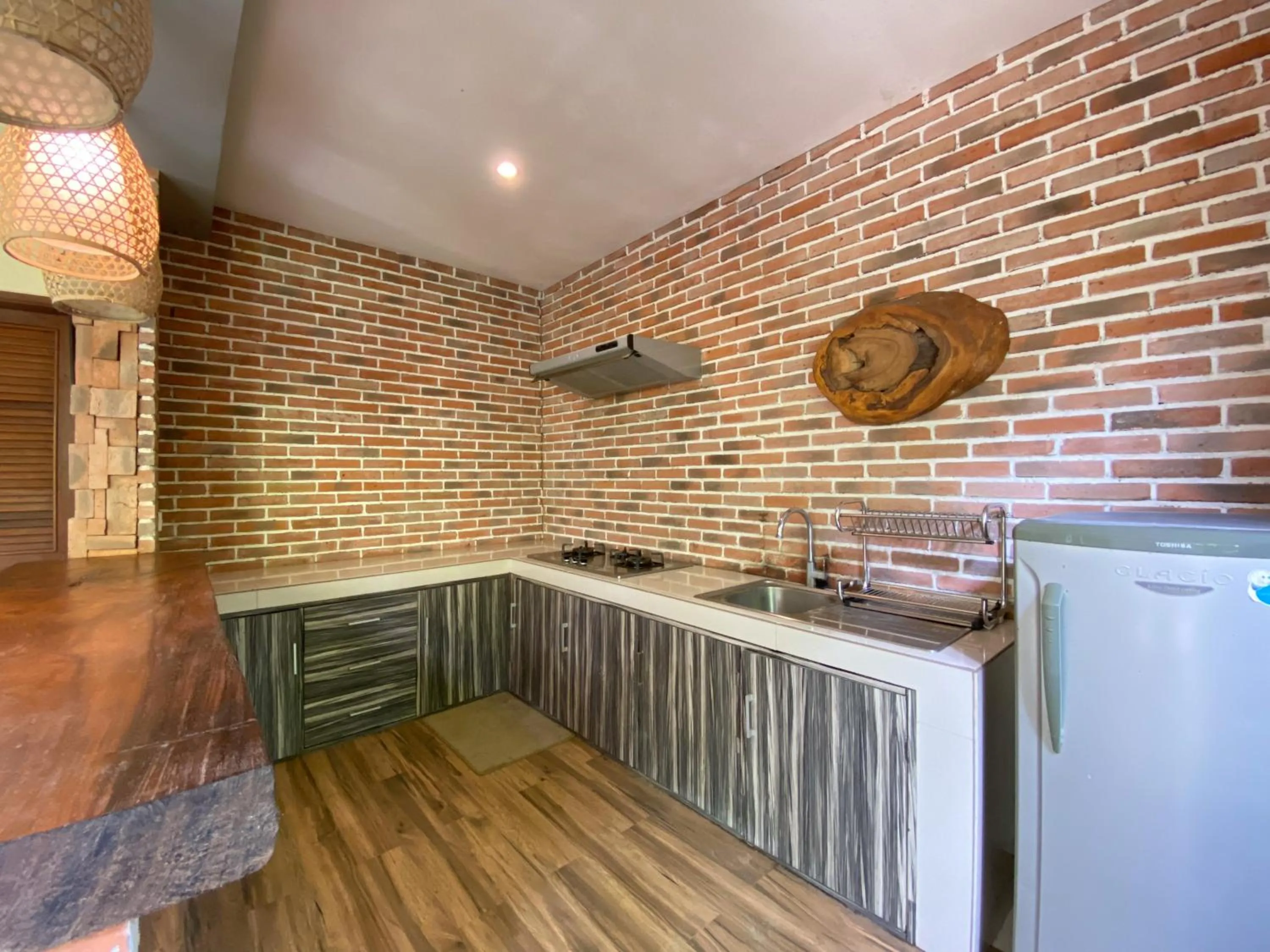 Kitchen or kitchenette in Uma Linggah Resort by Puri Signatures