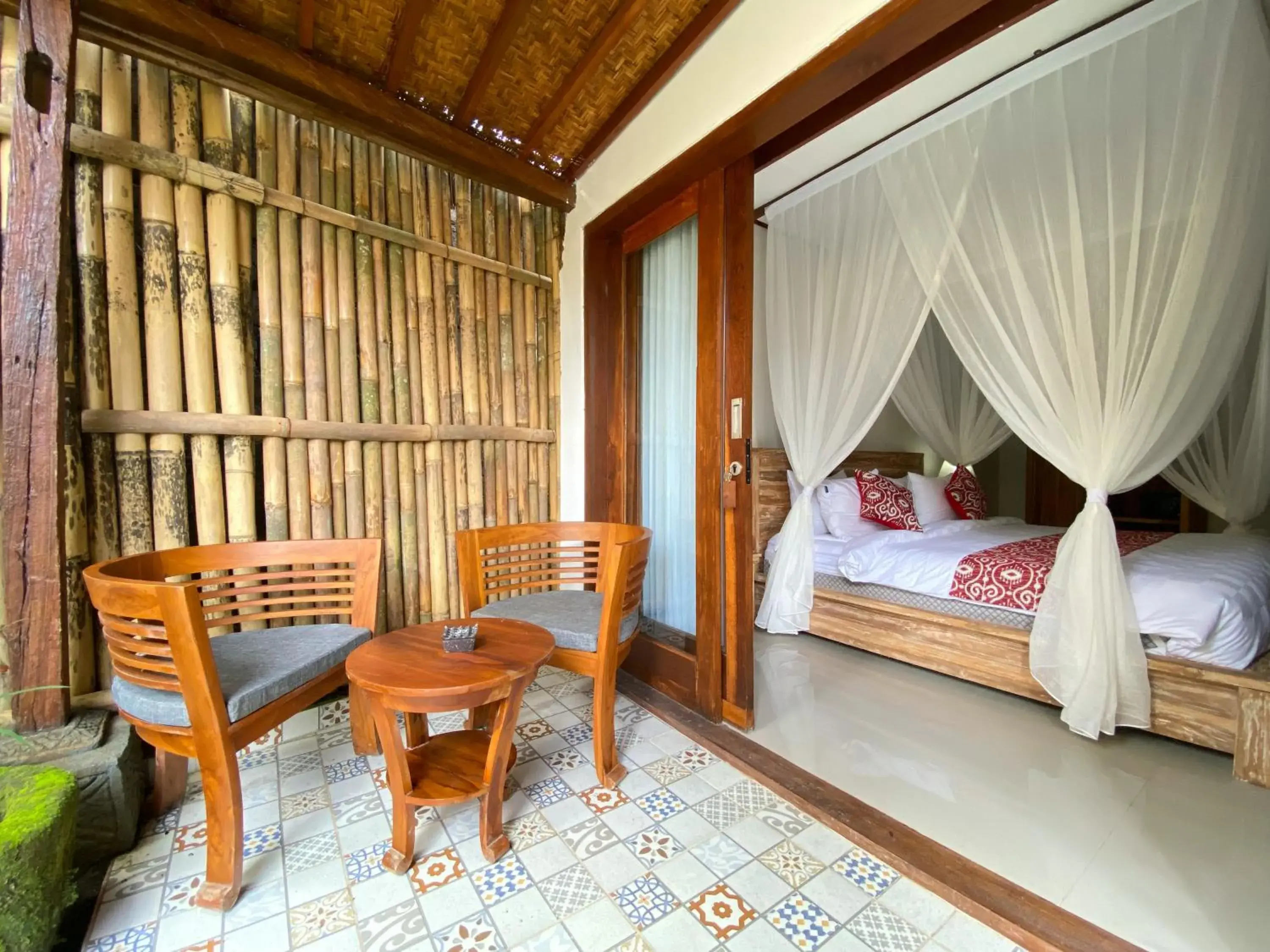 Bed in Uma Linggah Resort by Puri Signatures Bed in Uma Linggah Resort by Puri Signatures