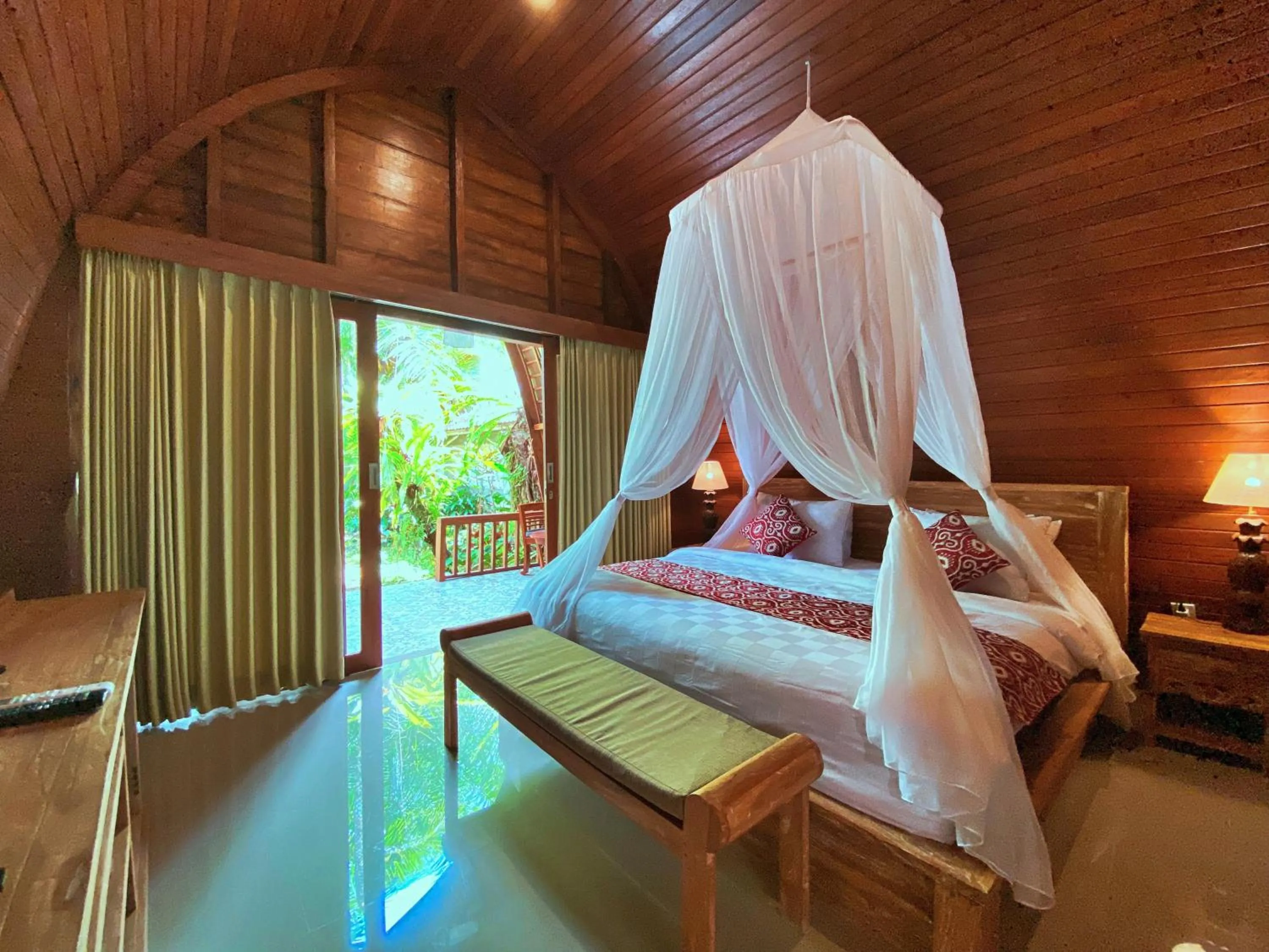 Bed in Uma Linggah Resort by Puri Signatures