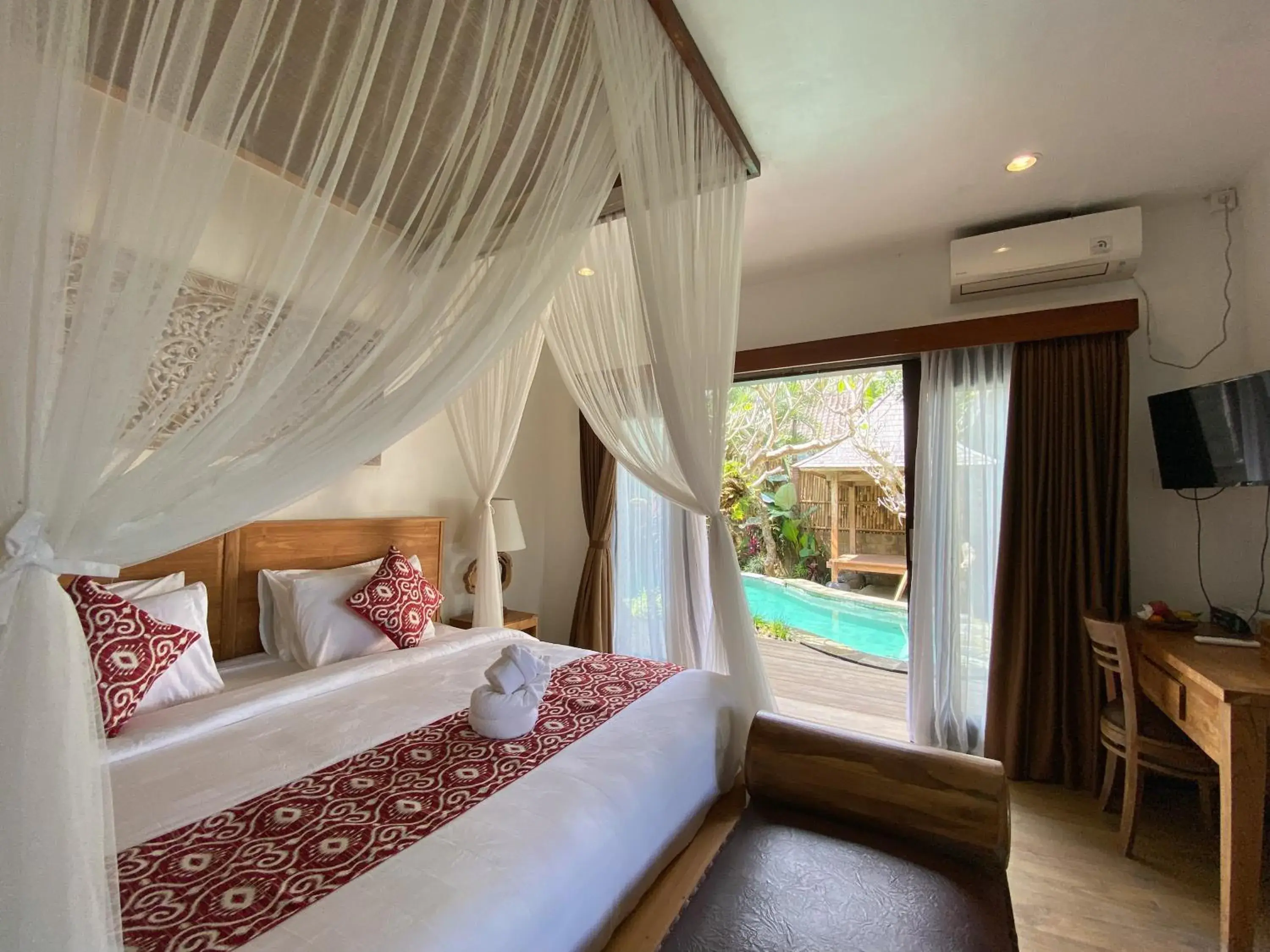 Bed in Uma Linggah Resort by Puri Signatures Bed in Uma Linggah Resort by Puri Signatures