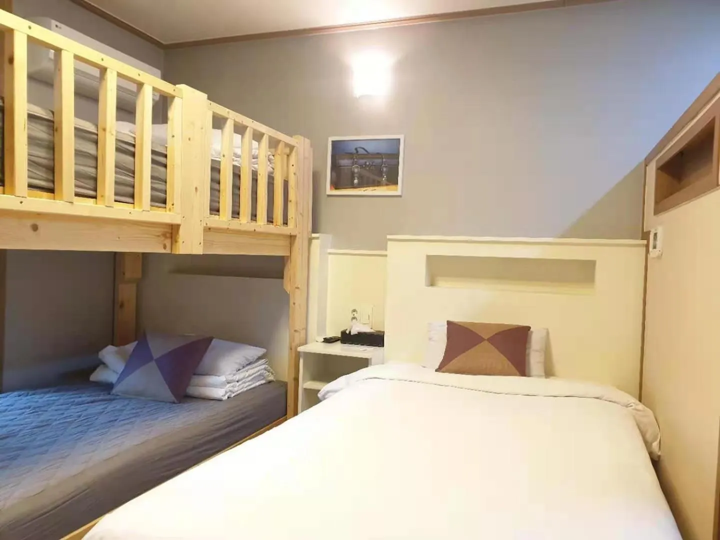 Bed in HY Choi Hostel