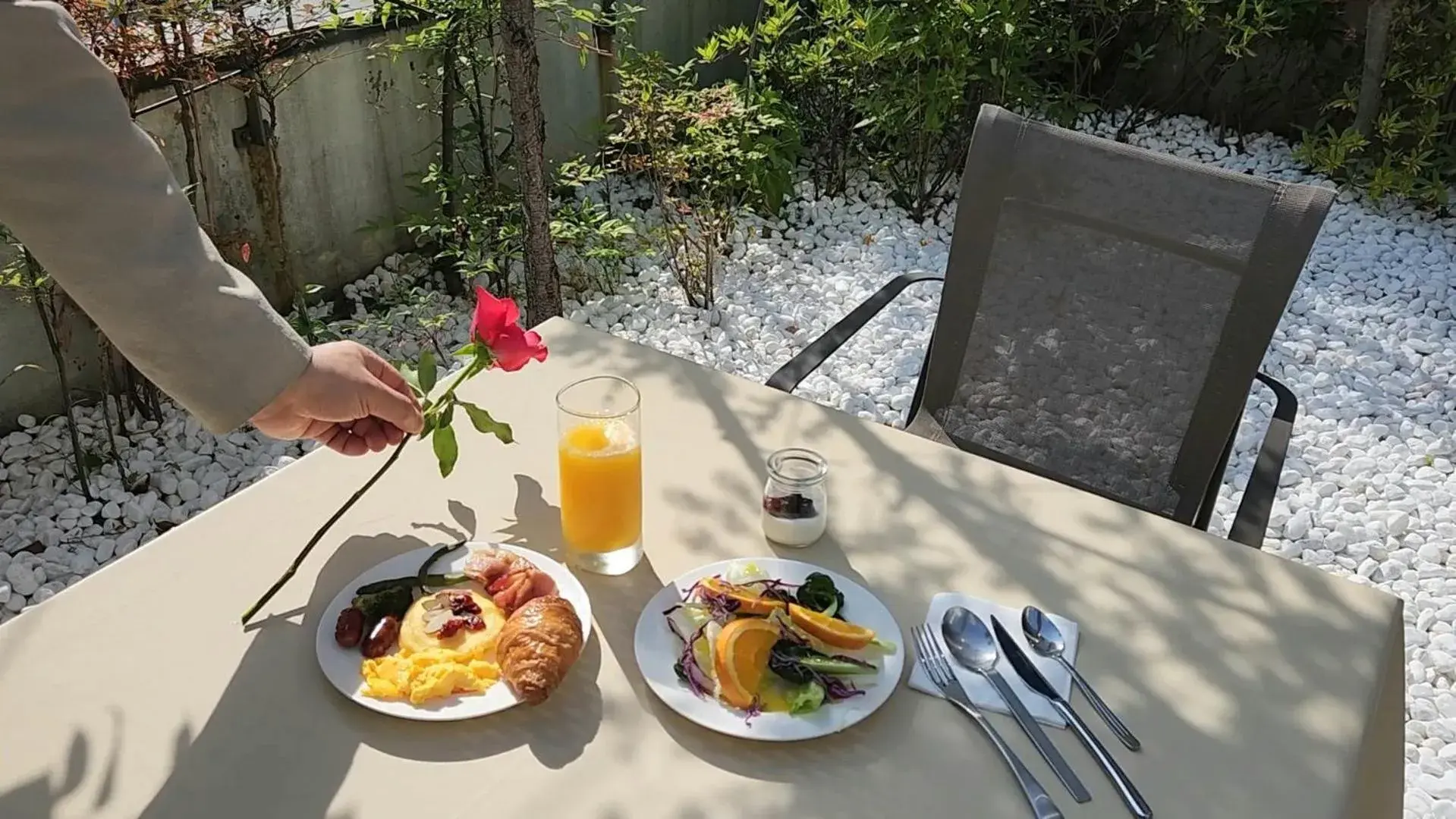 Continental breakfast in JB Design Hotel Continental breakfast in JB Design Hotel