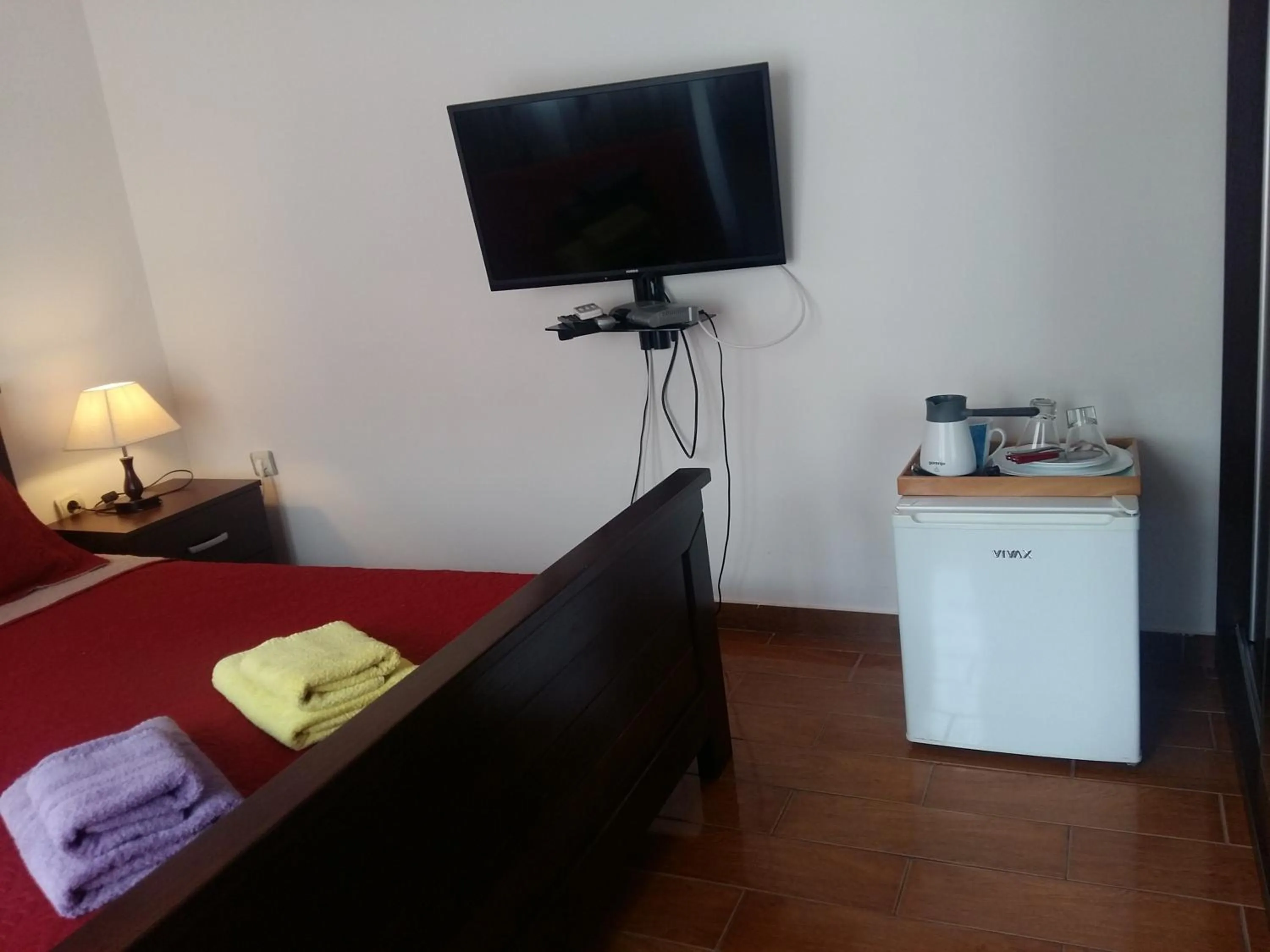 Bed in Lazar Apartments