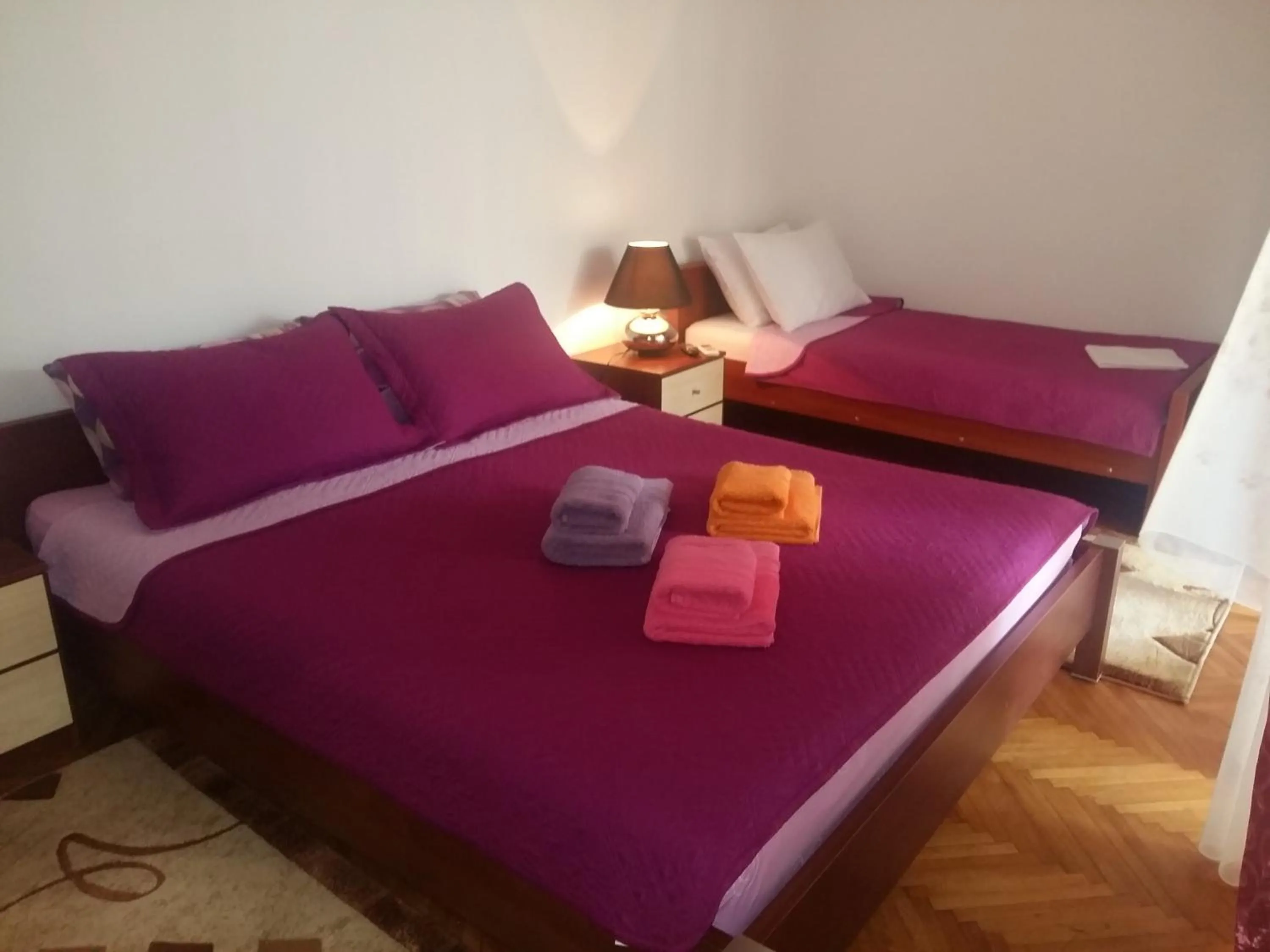 Bed in Lazar Apartments