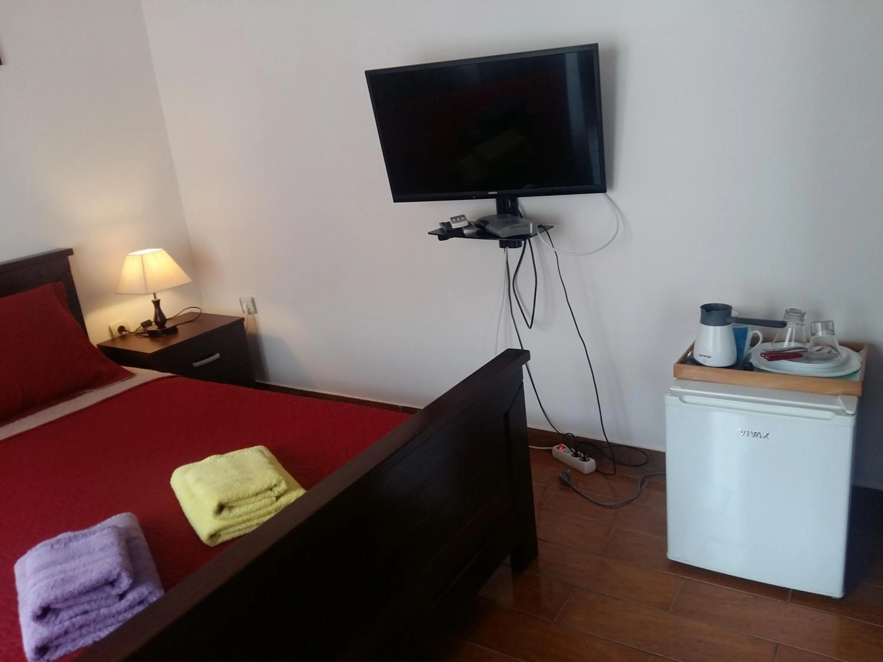 Bed in Lazar Apartments