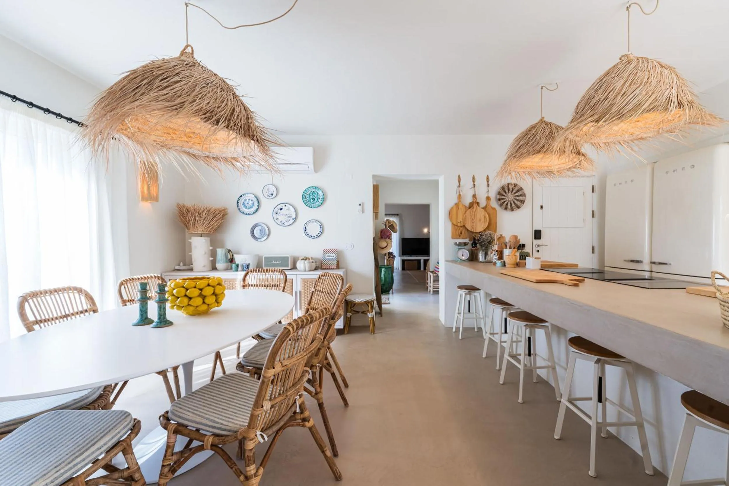 Dining area in Independente Comporta