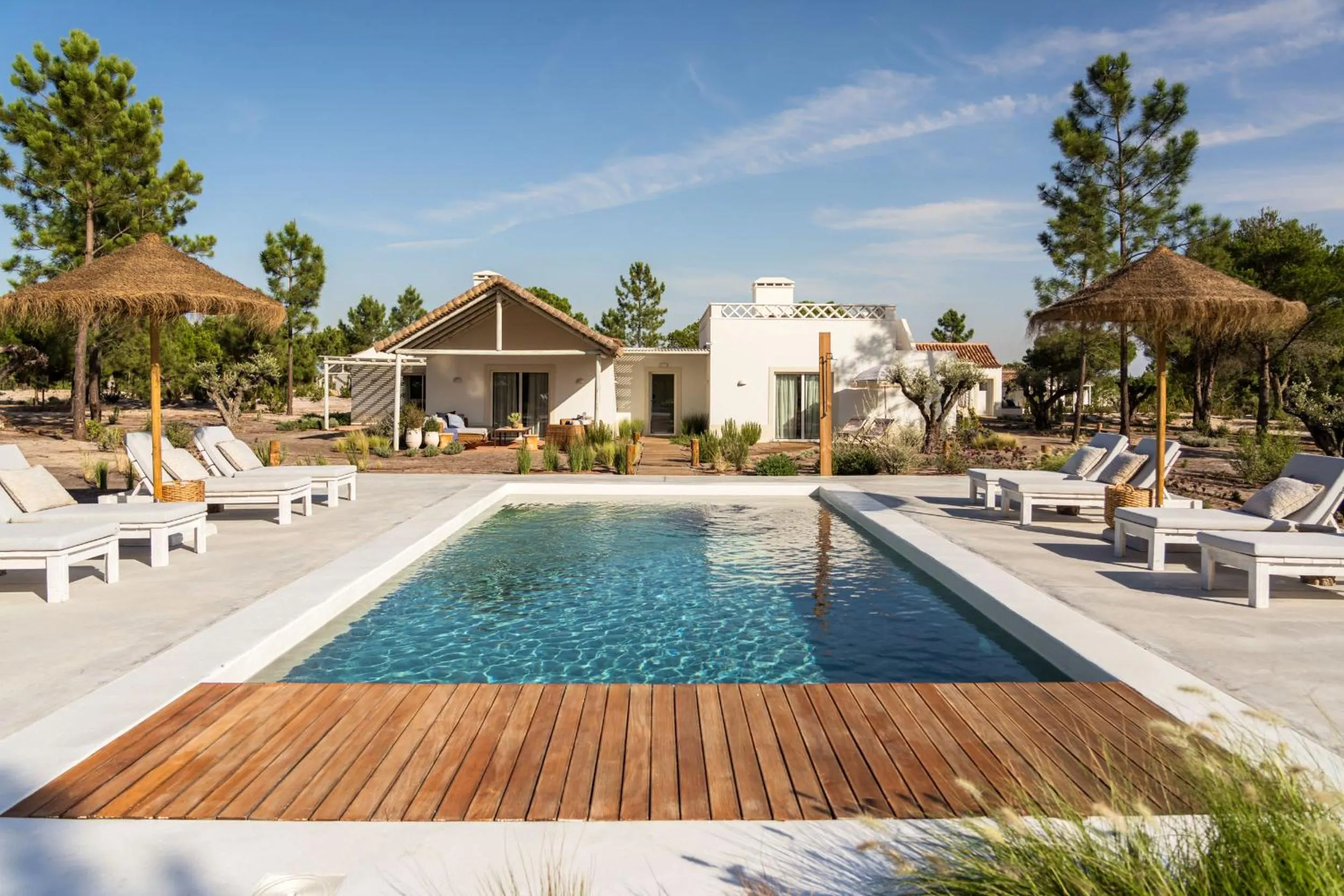 Swimming pool in Independente Comporta