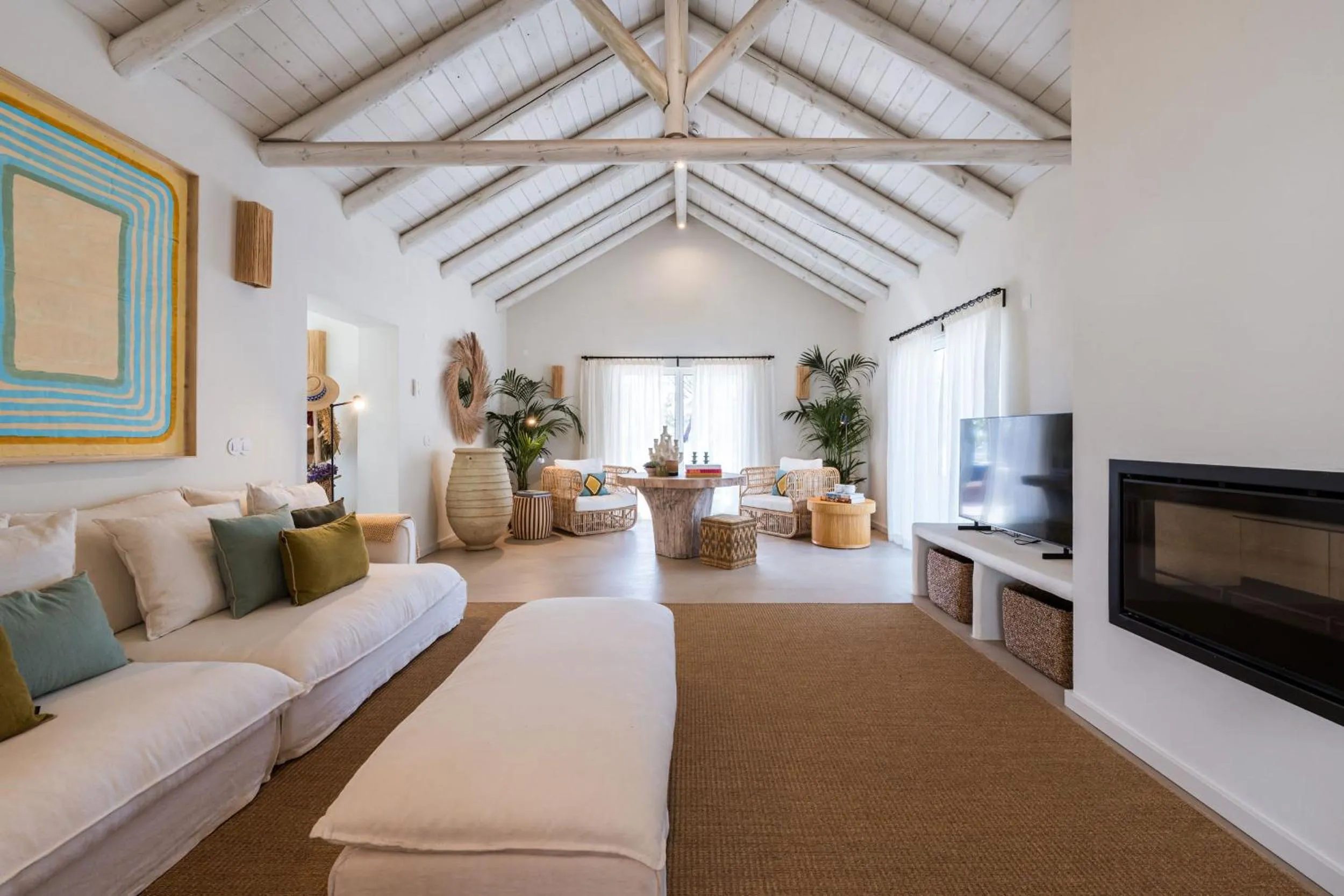 Living room in Independente Comporta