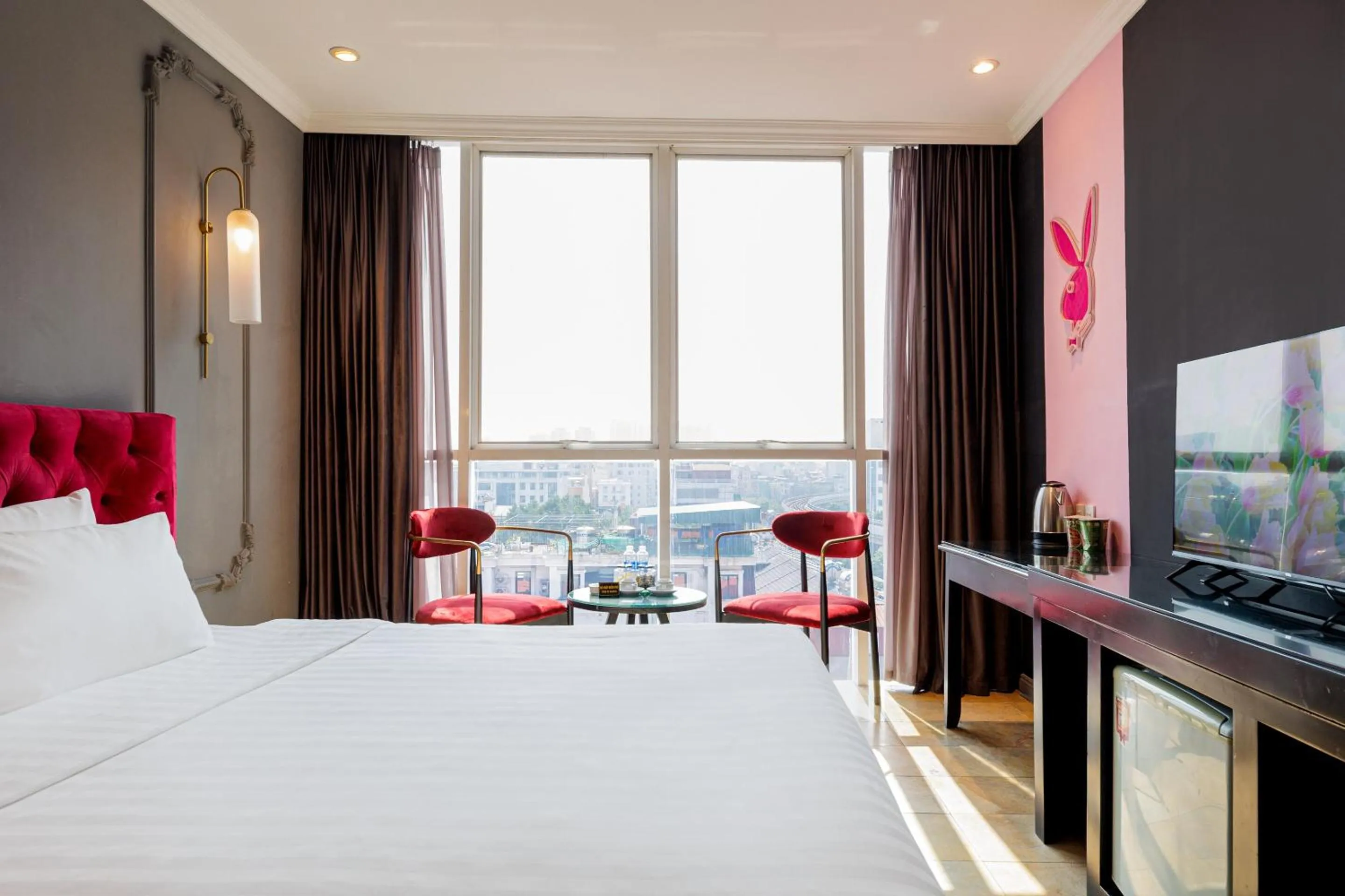 Bedroom, Bed in Collection O Le Grand Hanoi hotel - The Sun