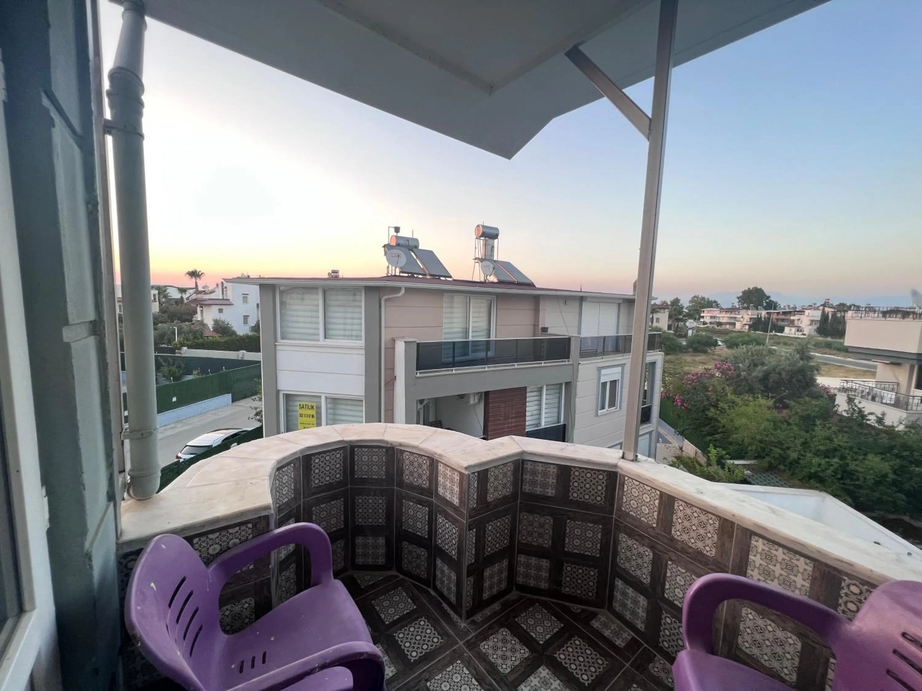 Balcony/Terrace in Art Pansiyon Belek