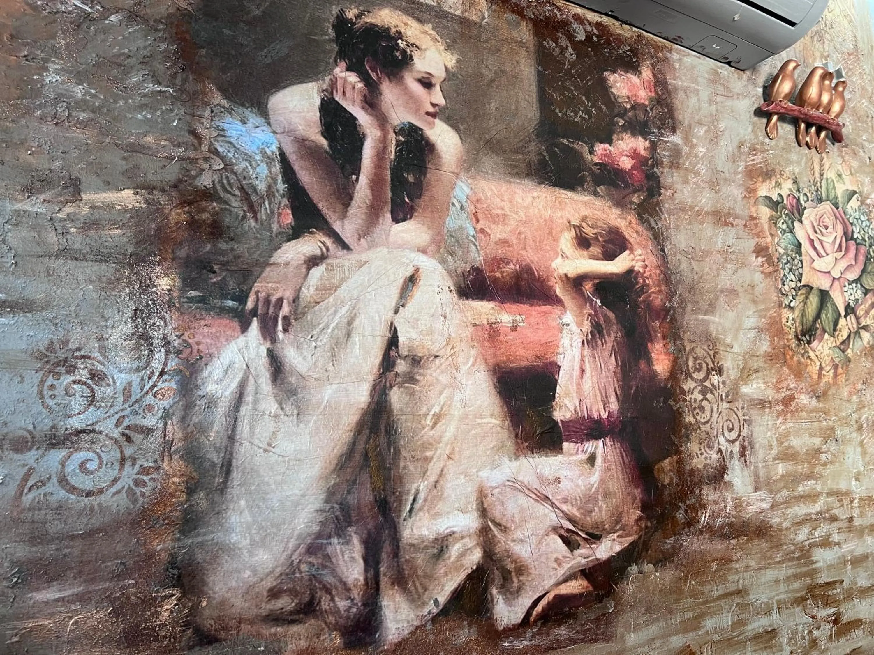 Decorative detail in Art Pansiyon Belek