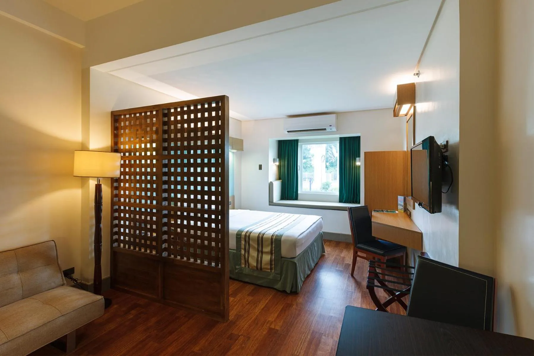 Bedroom, Bed in Microtel by Wyndham South Forbes near Nuvali