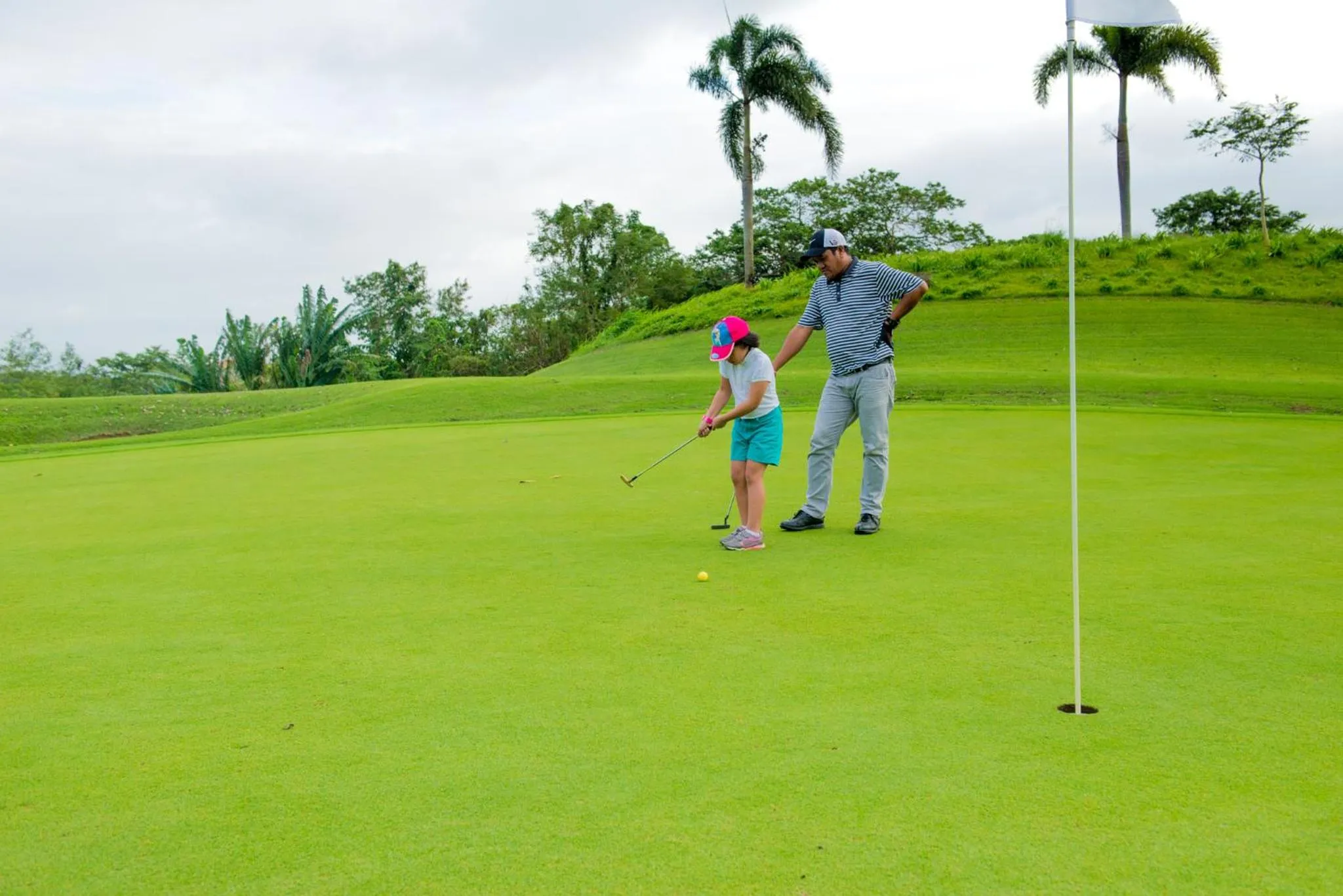 Golfcourse in Microtel by Wyndham South Forbes near Nuvali