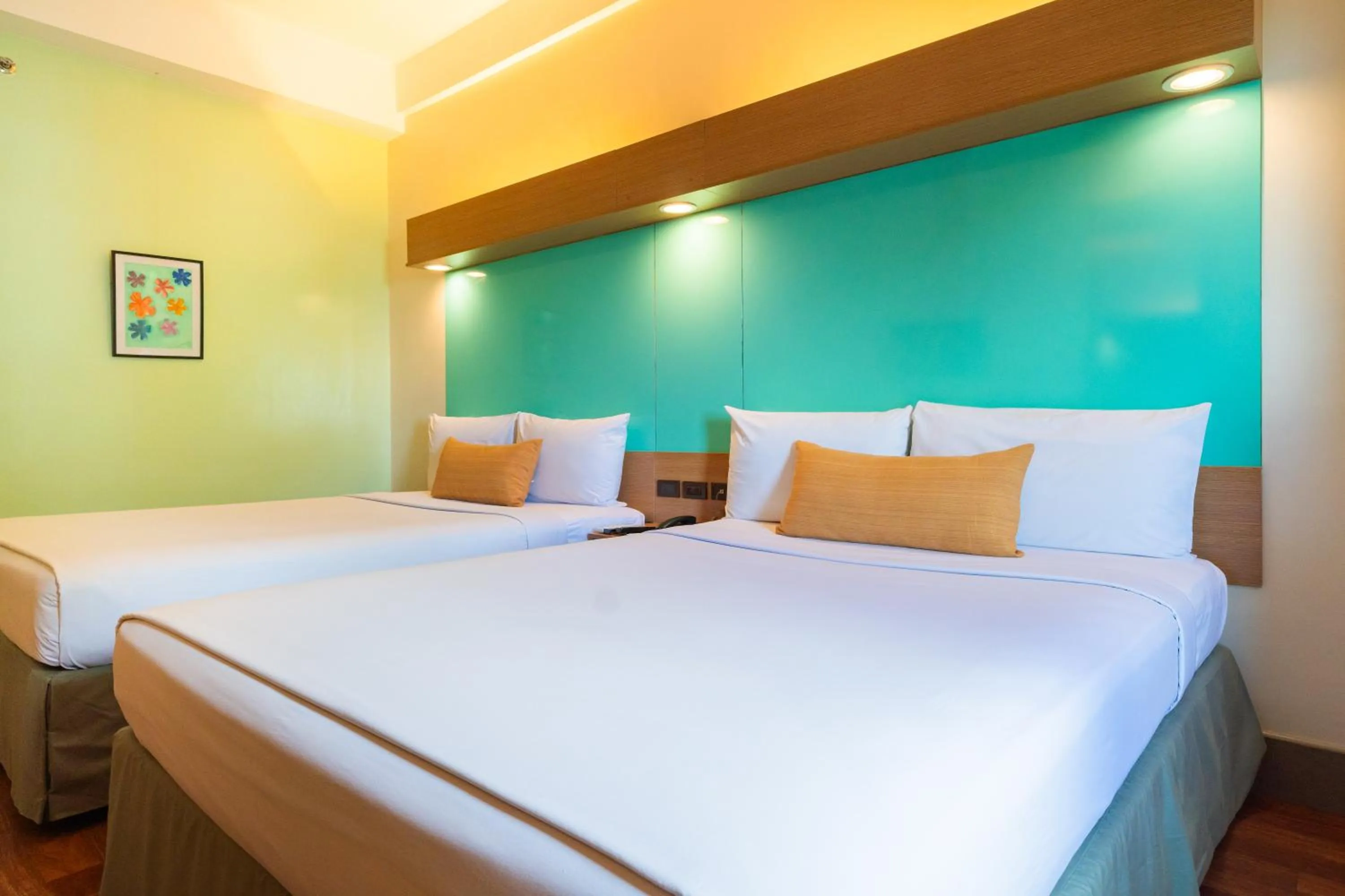 Bedroom, Bed in Microtel by Wyndham South Forbes near Nuvali