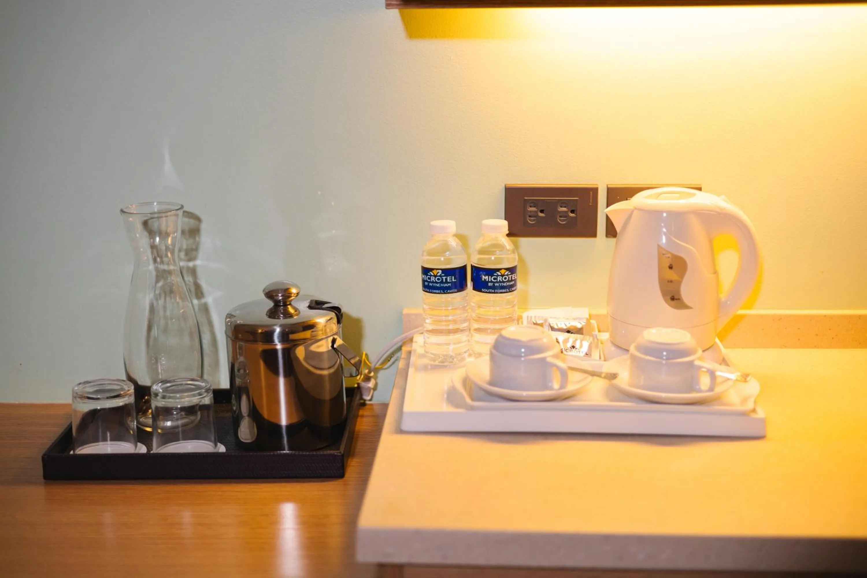 Coffee/tea facilities in Microtel by Wyndham South Forbes near Nuvali