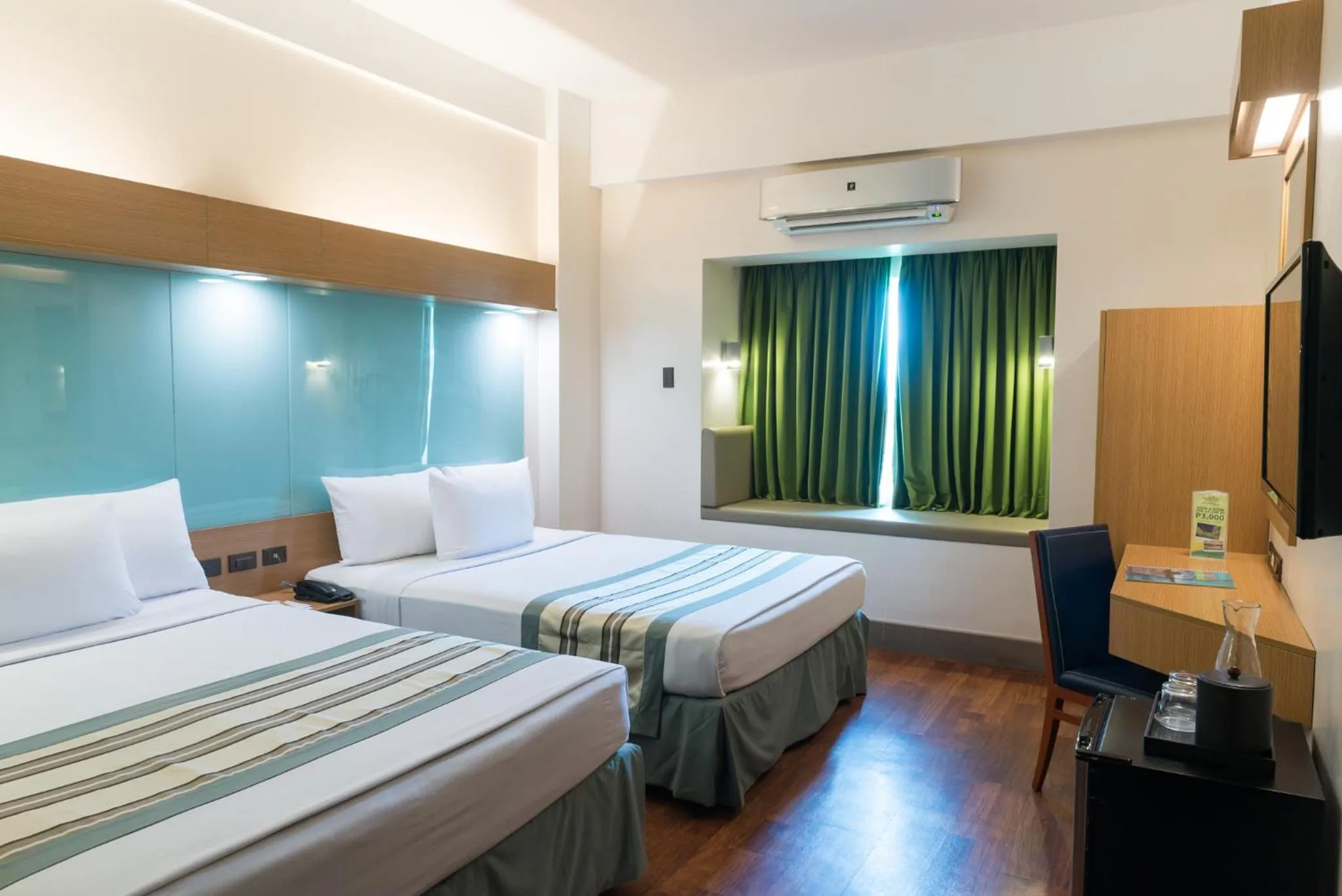 Bedroom, Bed in Microtel by Wyndham South Forbes near Nuvali