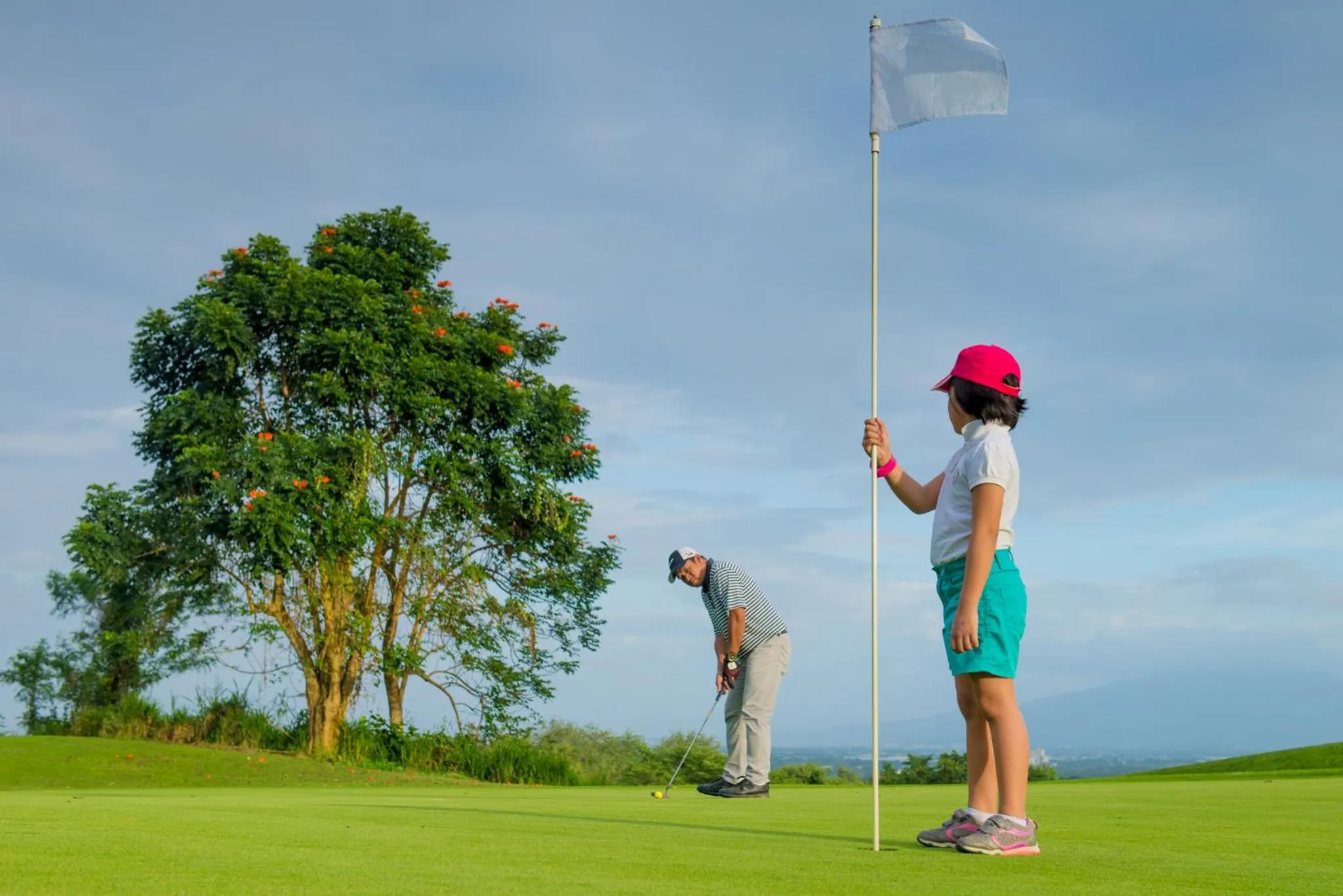 Golfcourse in Microtel by Wyndham South Forbes near Nuvali