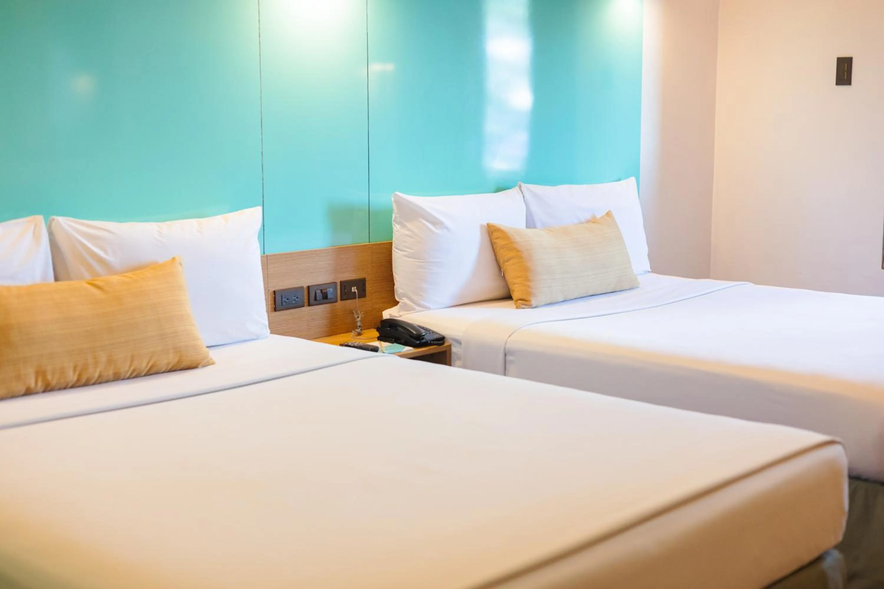 Bedroom, Bed in Microtel by Wyndham South Forbes near Nuvali
