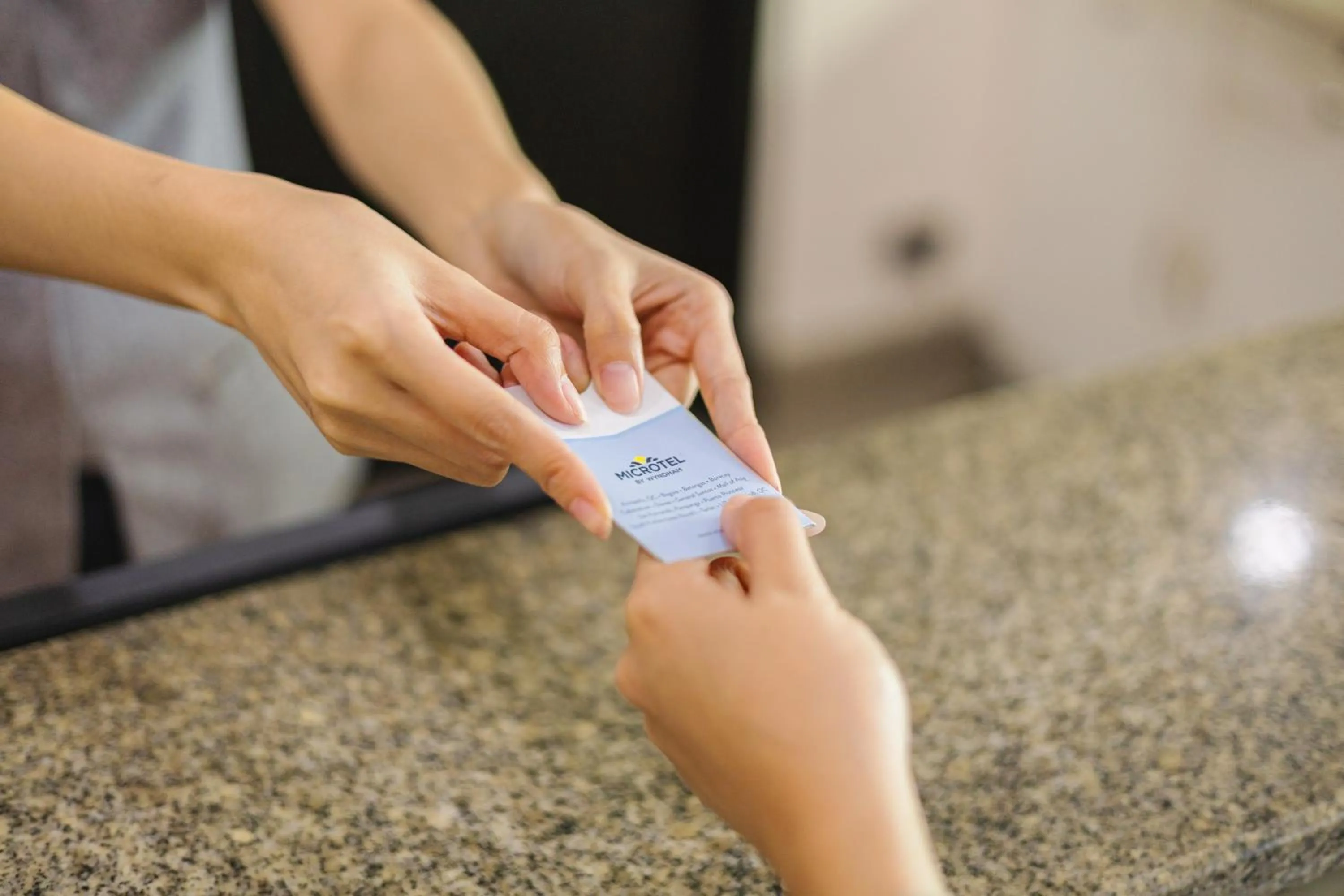 Lobby or reception in Microtel by Wyndham South Forbes near Nuvali