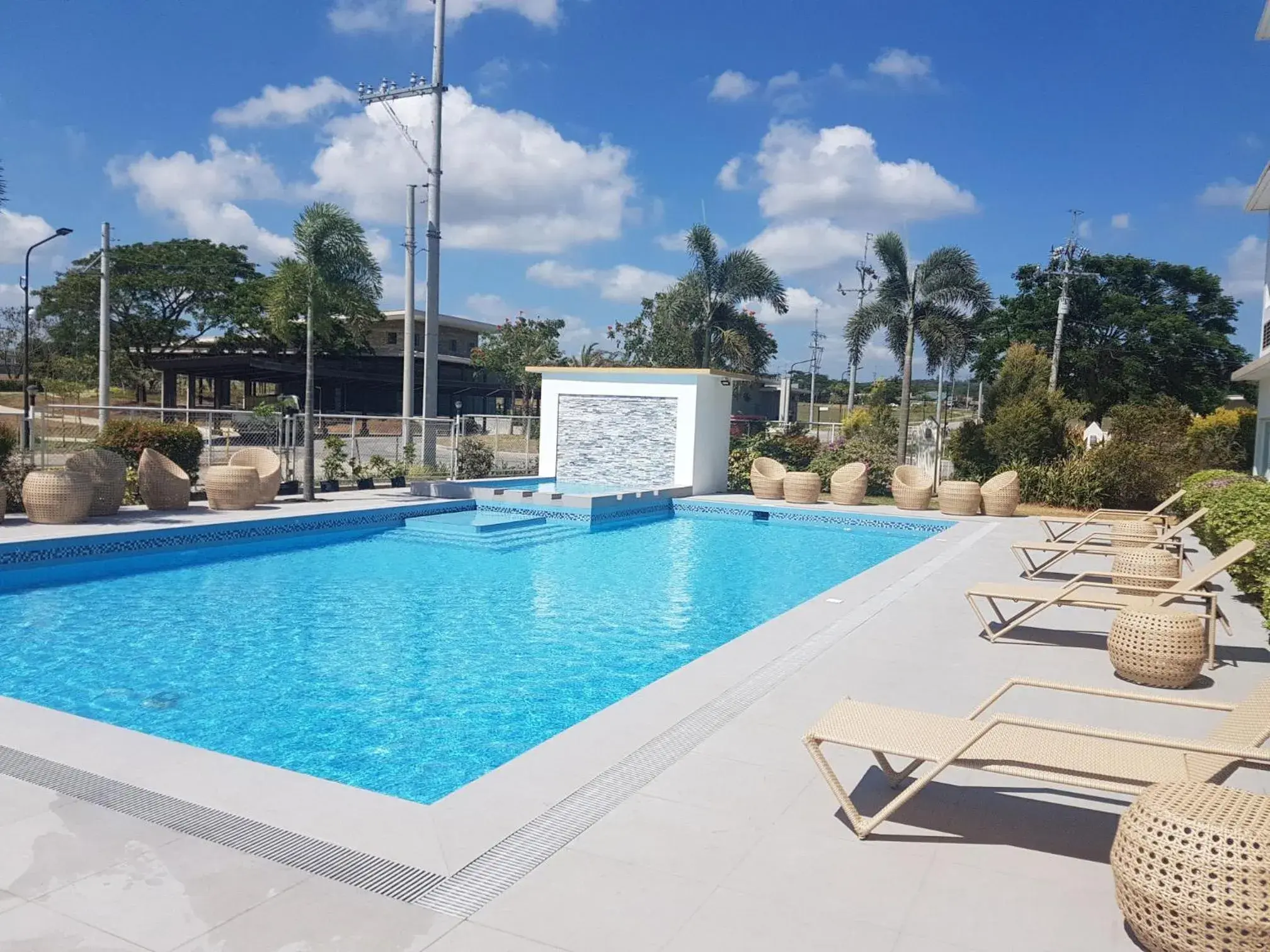 Swimming pool in Microtel by Wyndham South Forbes near Nuvali Swimming pool in Microtel by Wyndham South Forbes near Nuvali