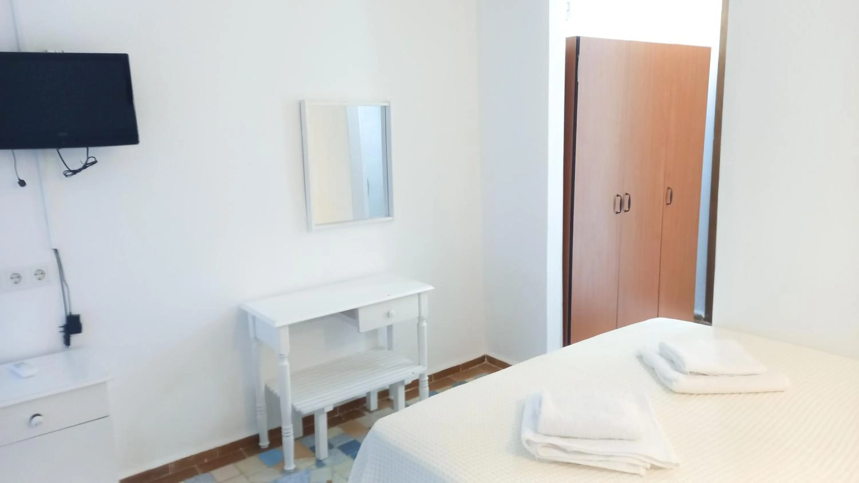 Bed in Hotel Tropicana