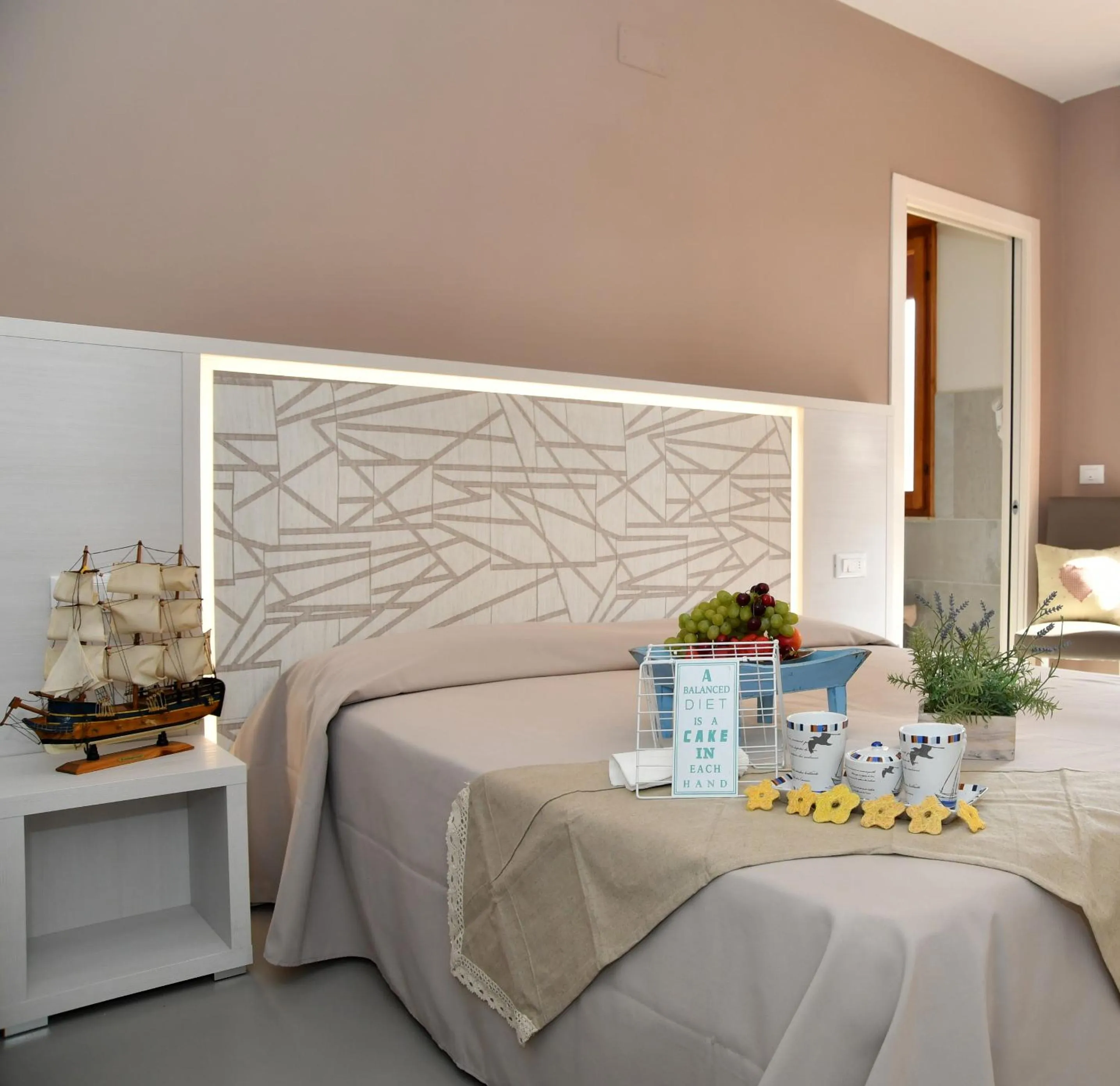 Photo of the whole room, Bed in Hotel Maioli - Colazione XXL fino alle 12