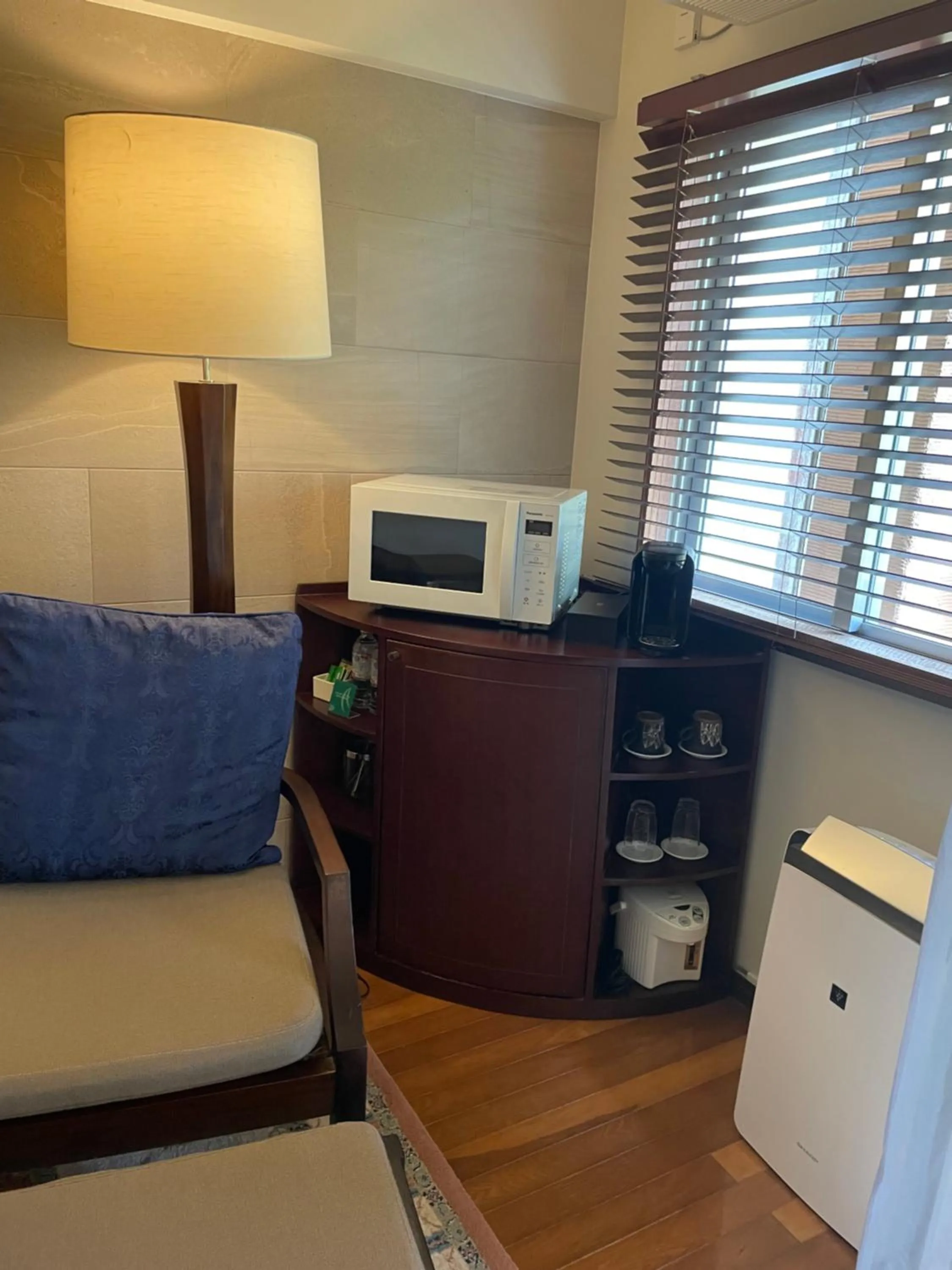 microwave in Coco Garden Resort Okinawa