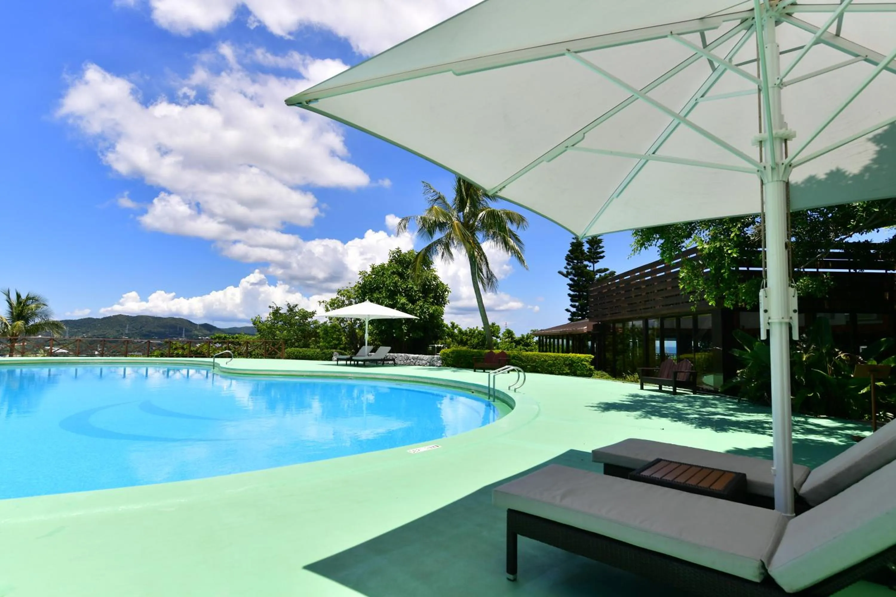 Swimming pool in Coco Garden Resort Okinawa