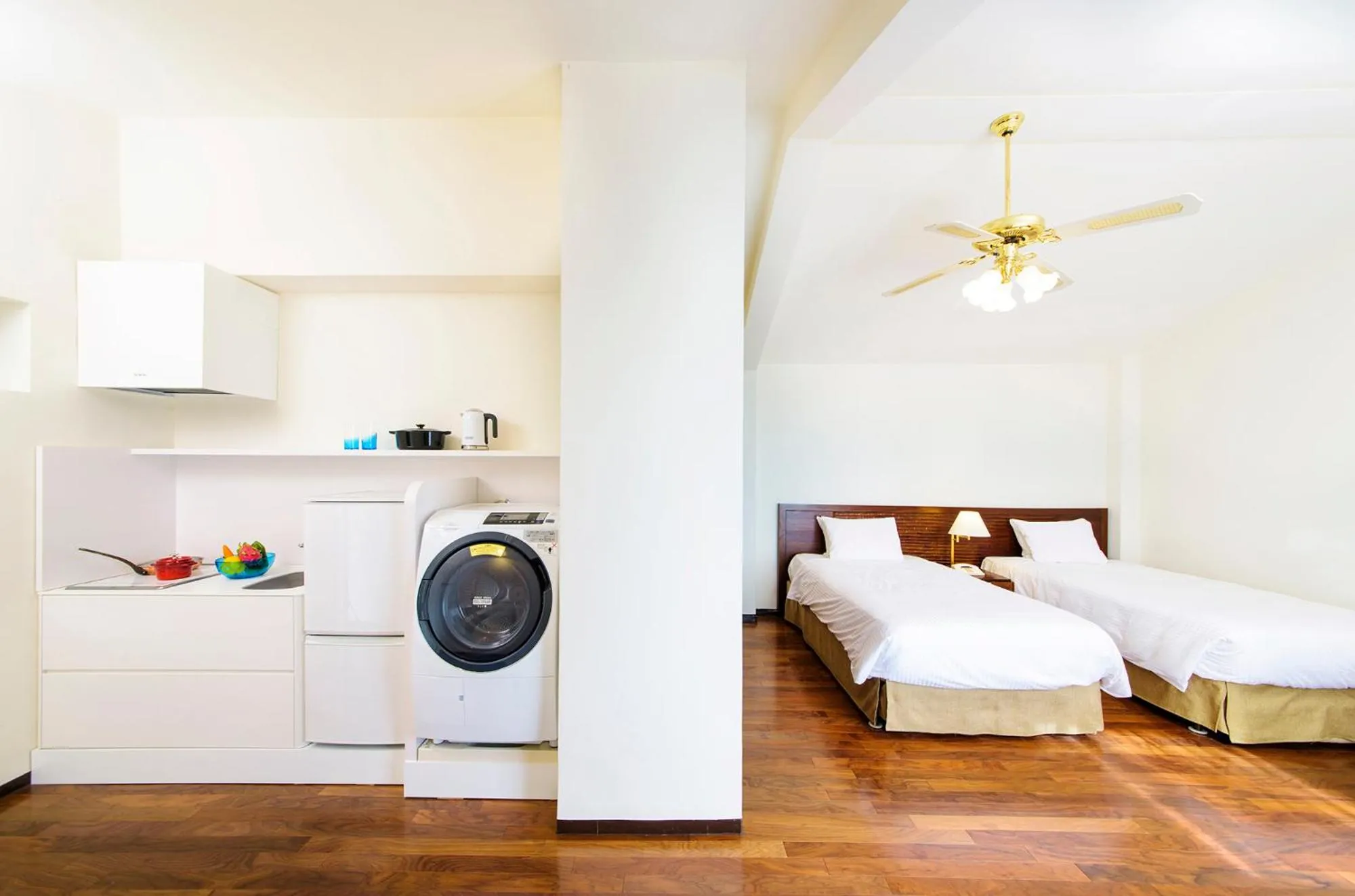 Bed in Coco Garden Resort Okinawa