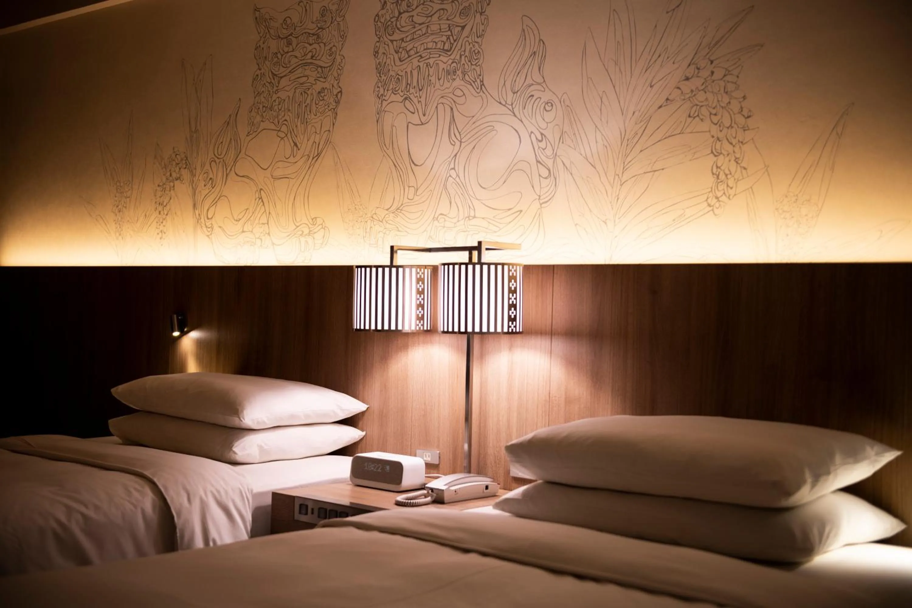 Bed in Renaissance Okinawa Resort