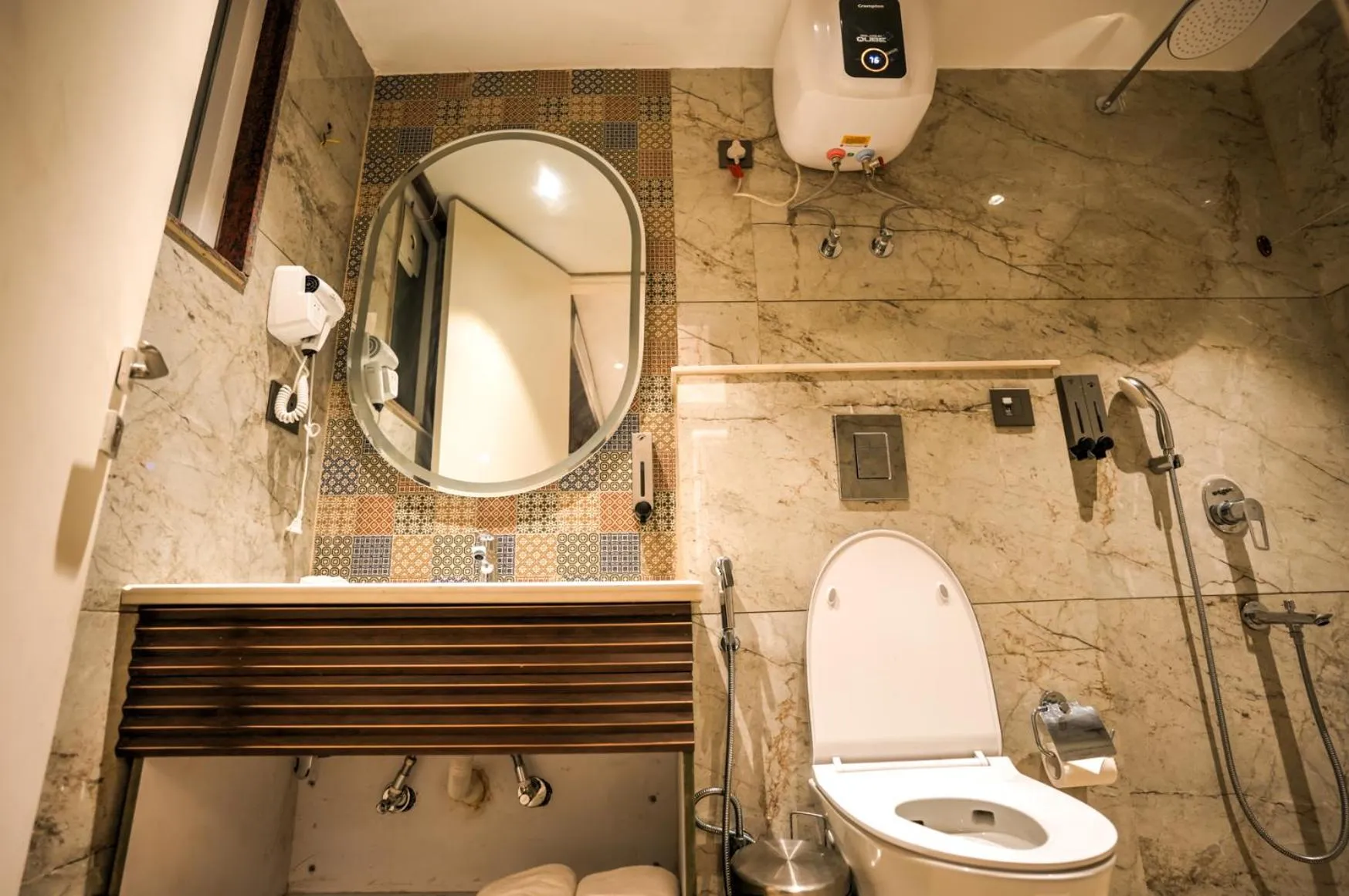 Bathroom in Atithi House