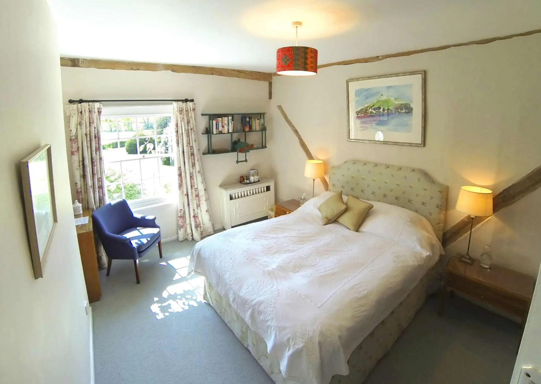 Photo of the whole room, Bed in The Old Rectory, Kettlebaston