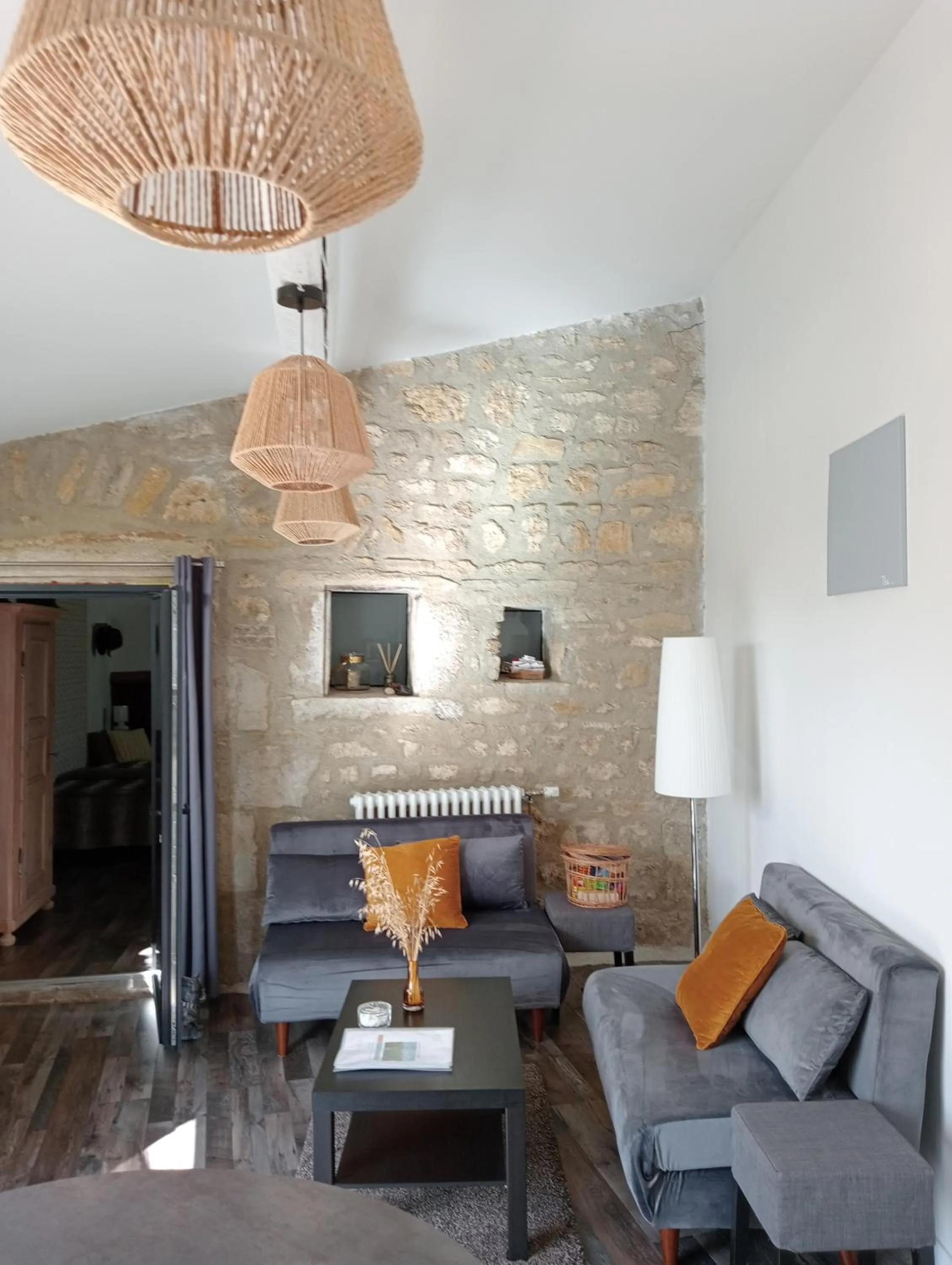 Seating area in Auvergnat'Home