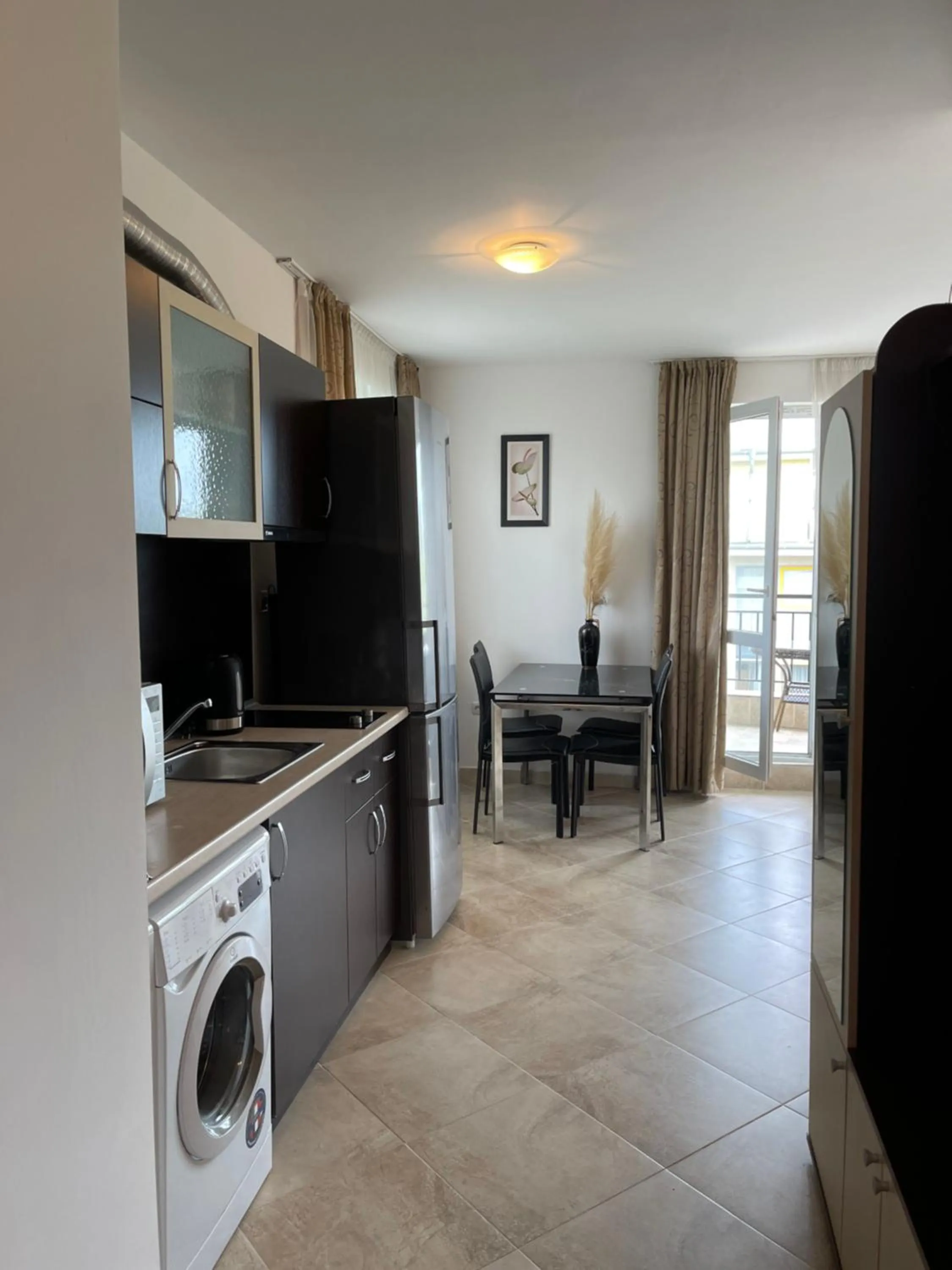 Kitchen or kitchenette in Ravda Family Resort. Park&Sea