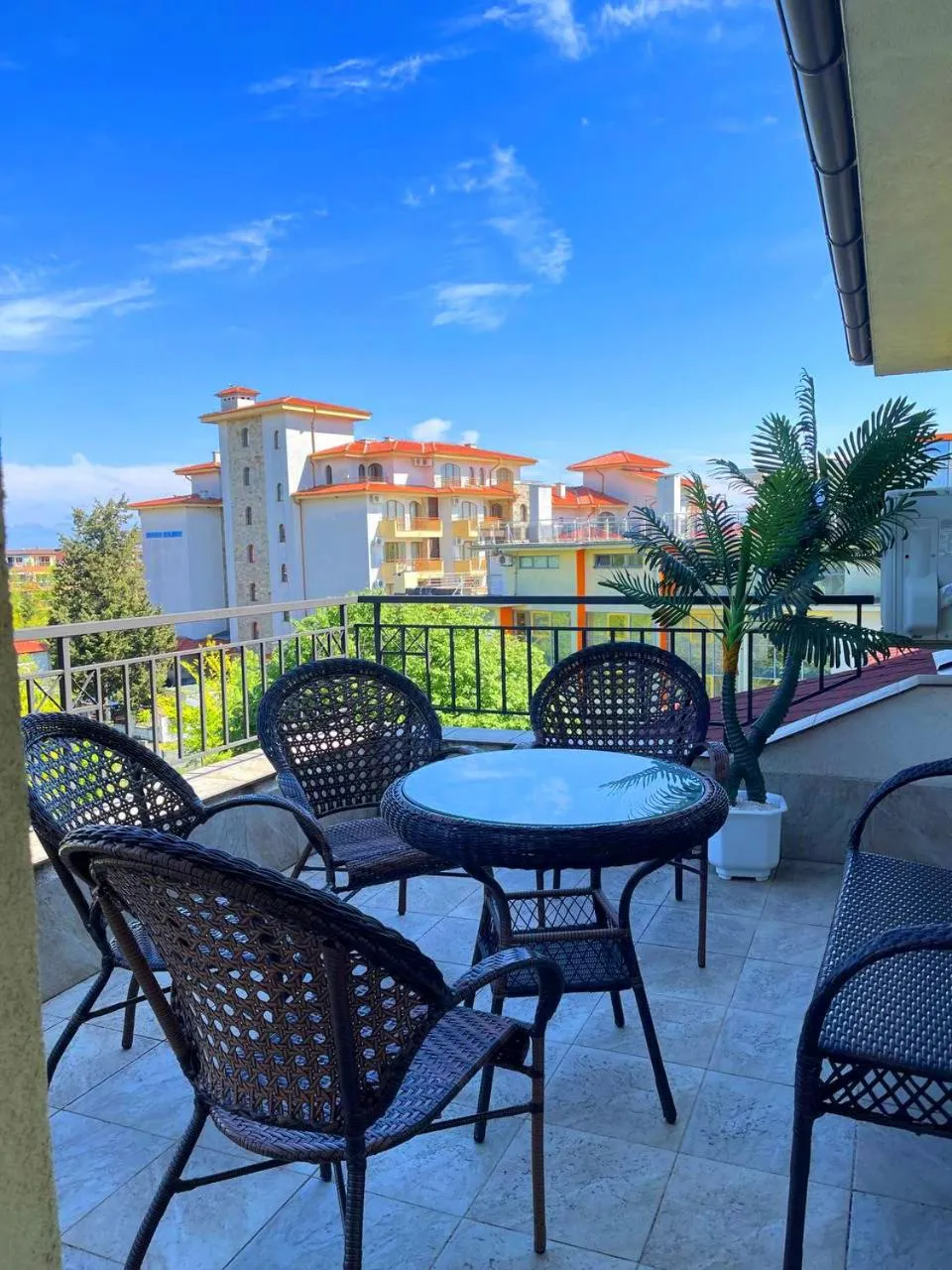 View (from property/room) in Ravda Family Resort. Park&Sea