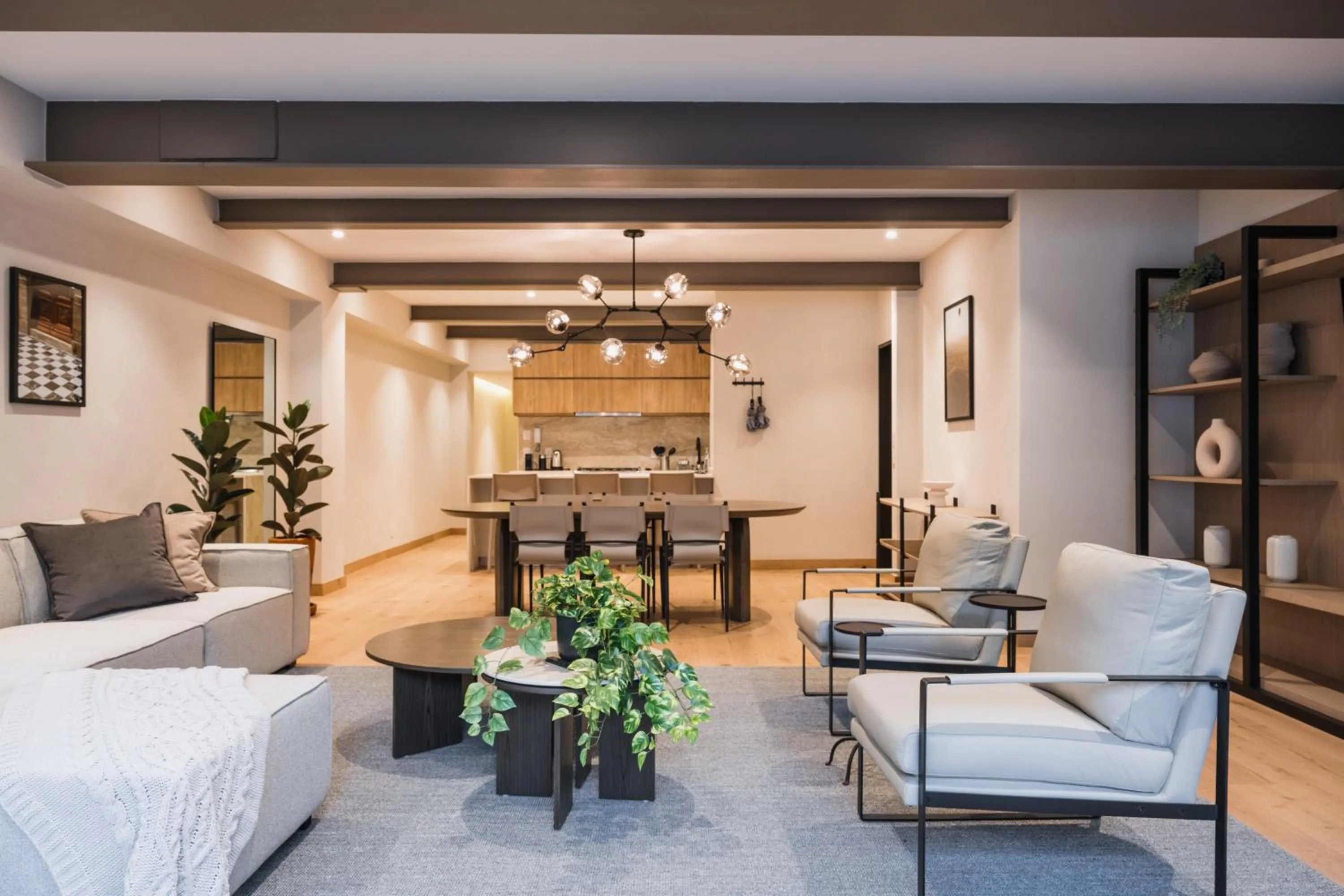Living room in Pancha Flats