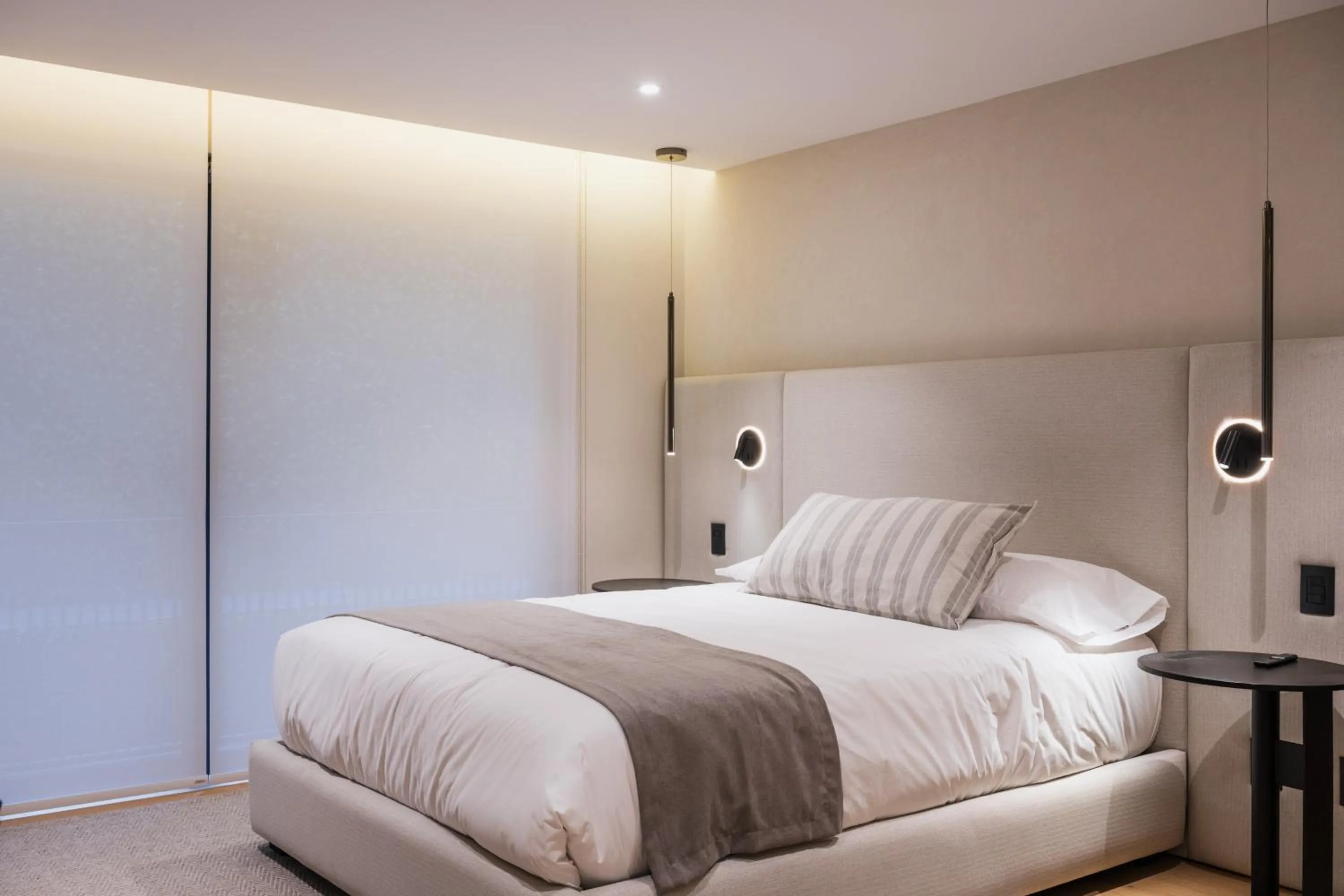 Bedroom, Bed in Pancha Flats