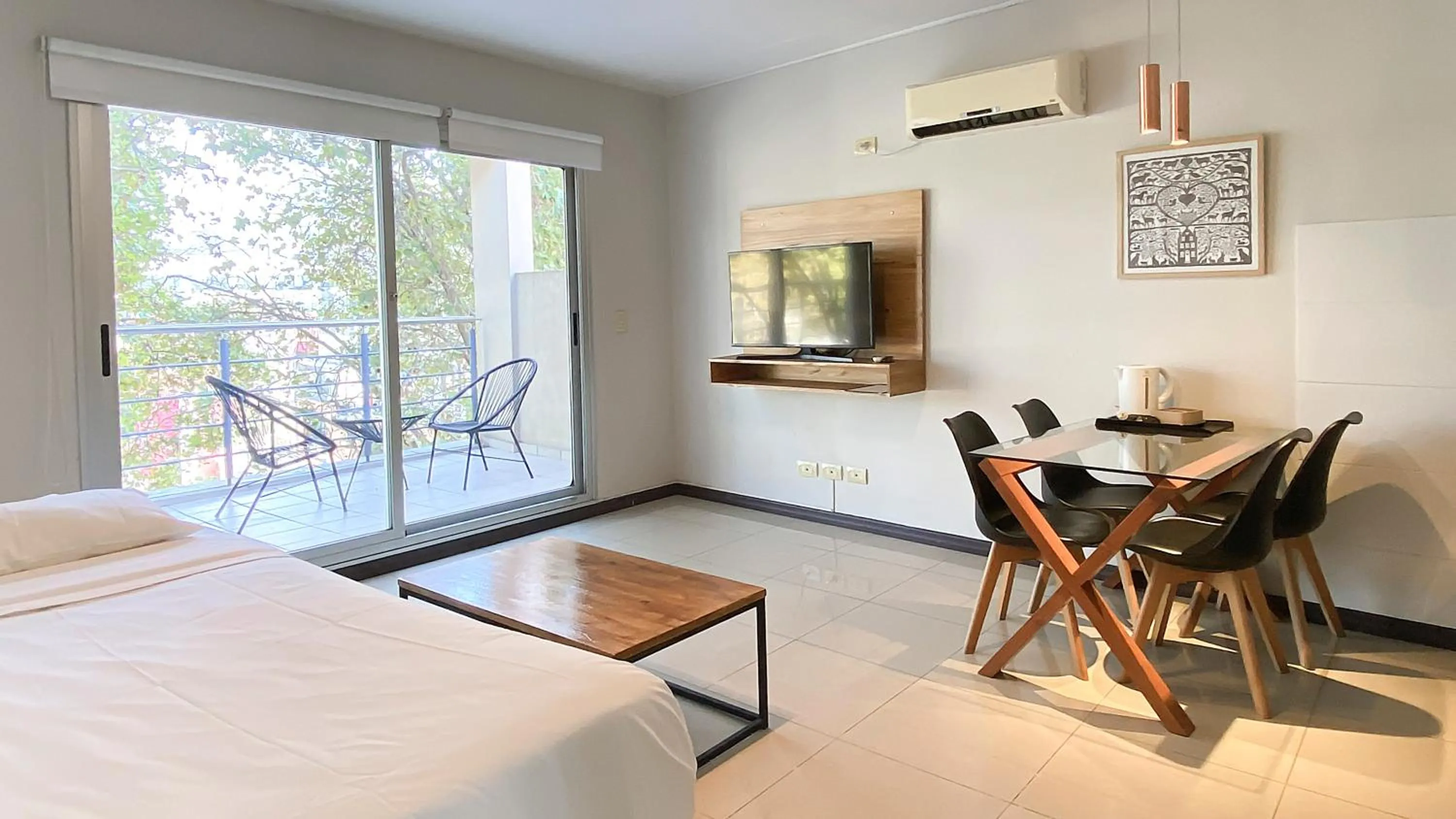 Living room, Bed in H5063