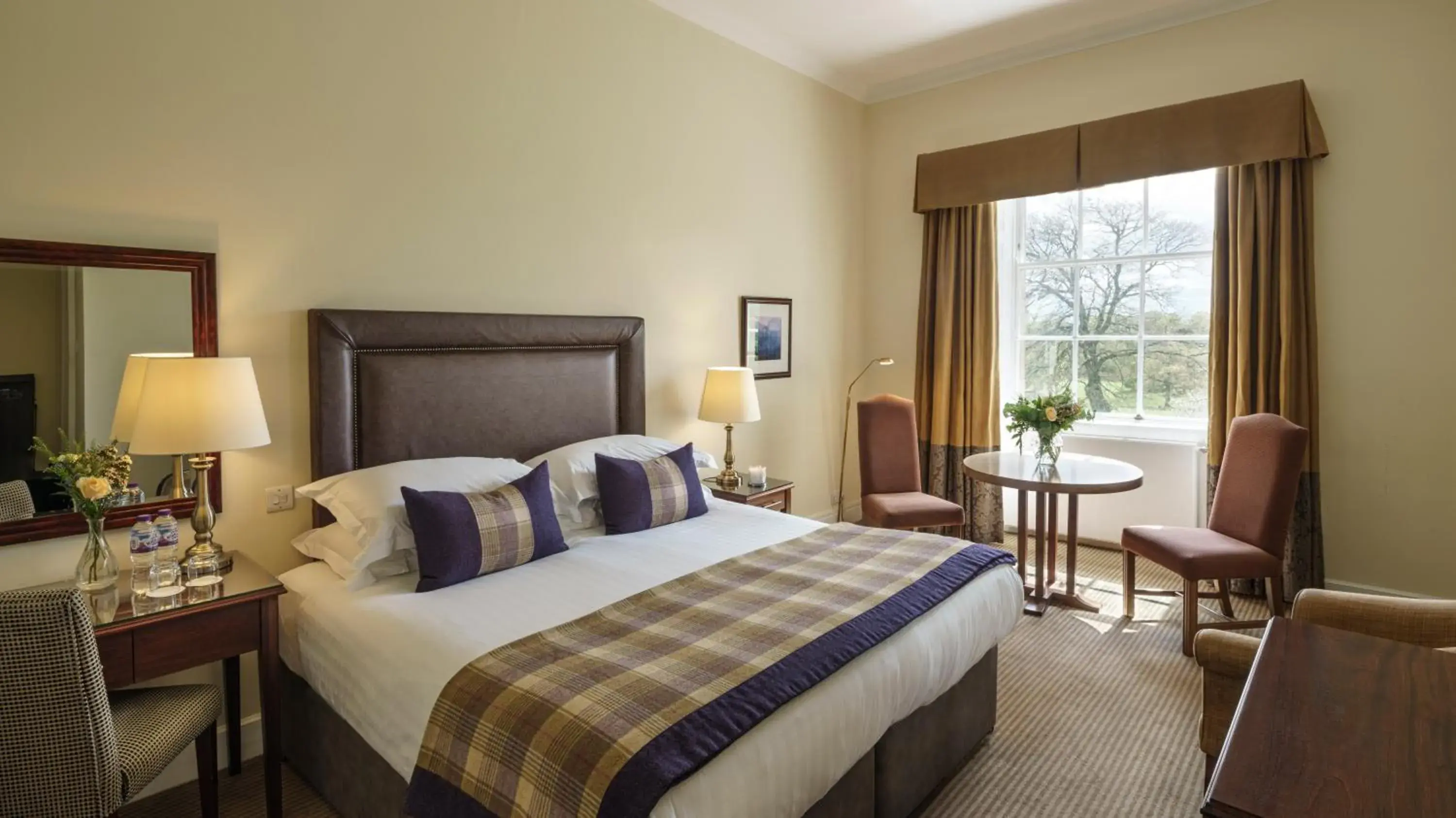Bedroom, Bed in Macdonald Linden Hall Hotel, Golf & Spa Bedroom, Bed in Macdonald Linden Hall Hotel, Golf & Spa