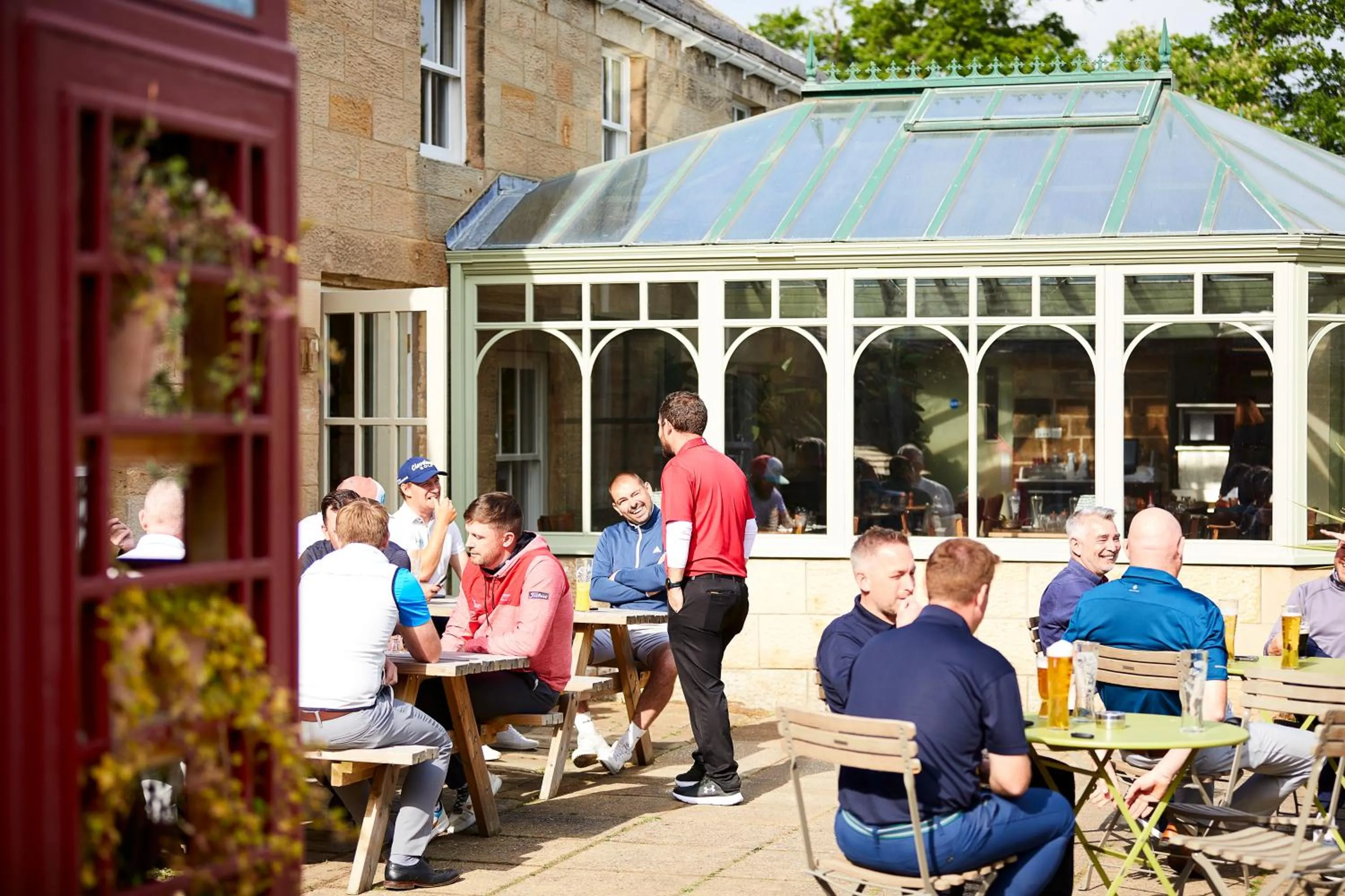 Restaurant/places to eat in Macdonald Linden Hall Hotel, Golf & Spa