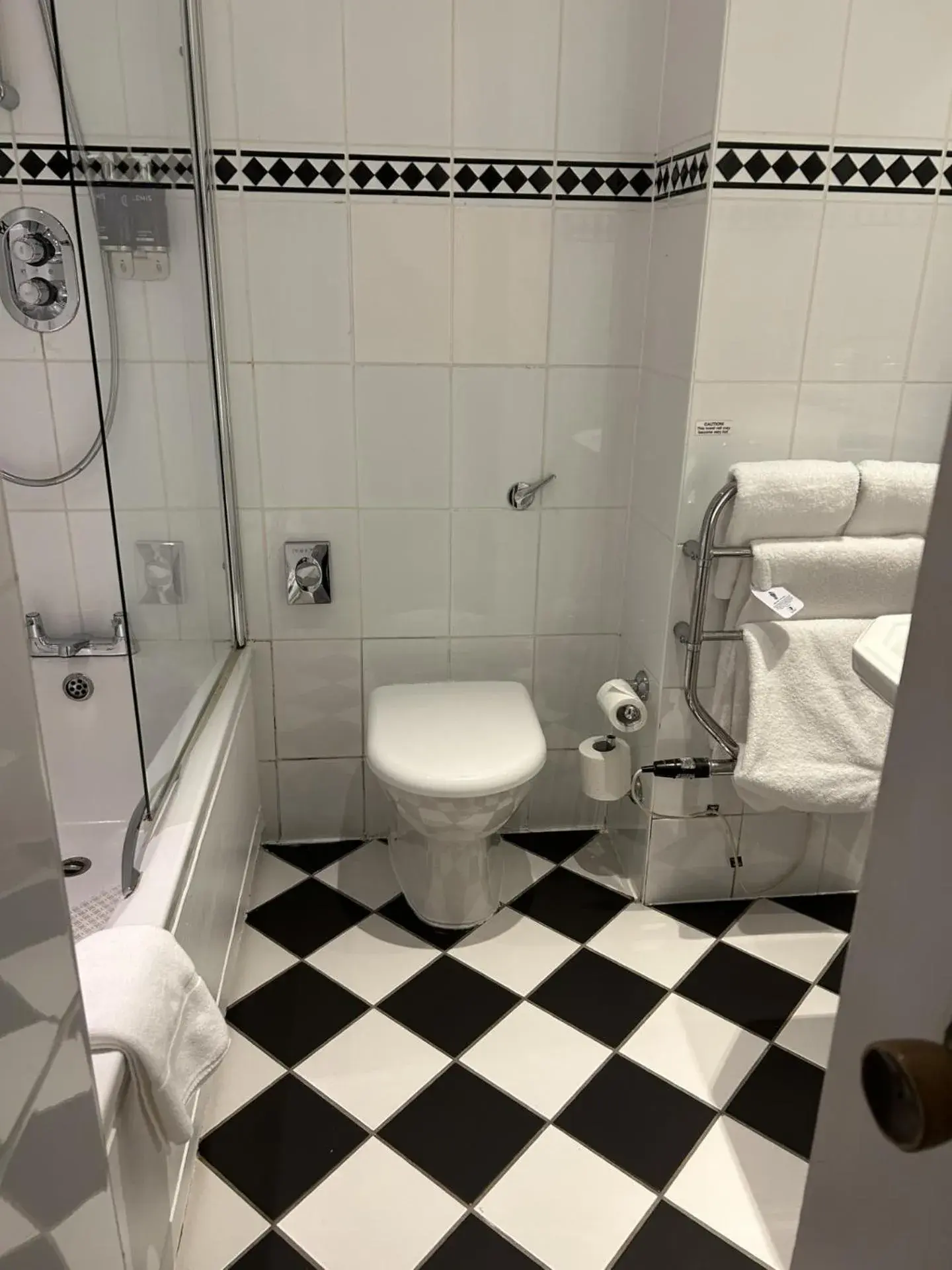 Bathroom in Macdonald Linden Hall Hotel, Golf & Spa Bathroom in Macdonald Linden Hall Hotel, Golf & Spa