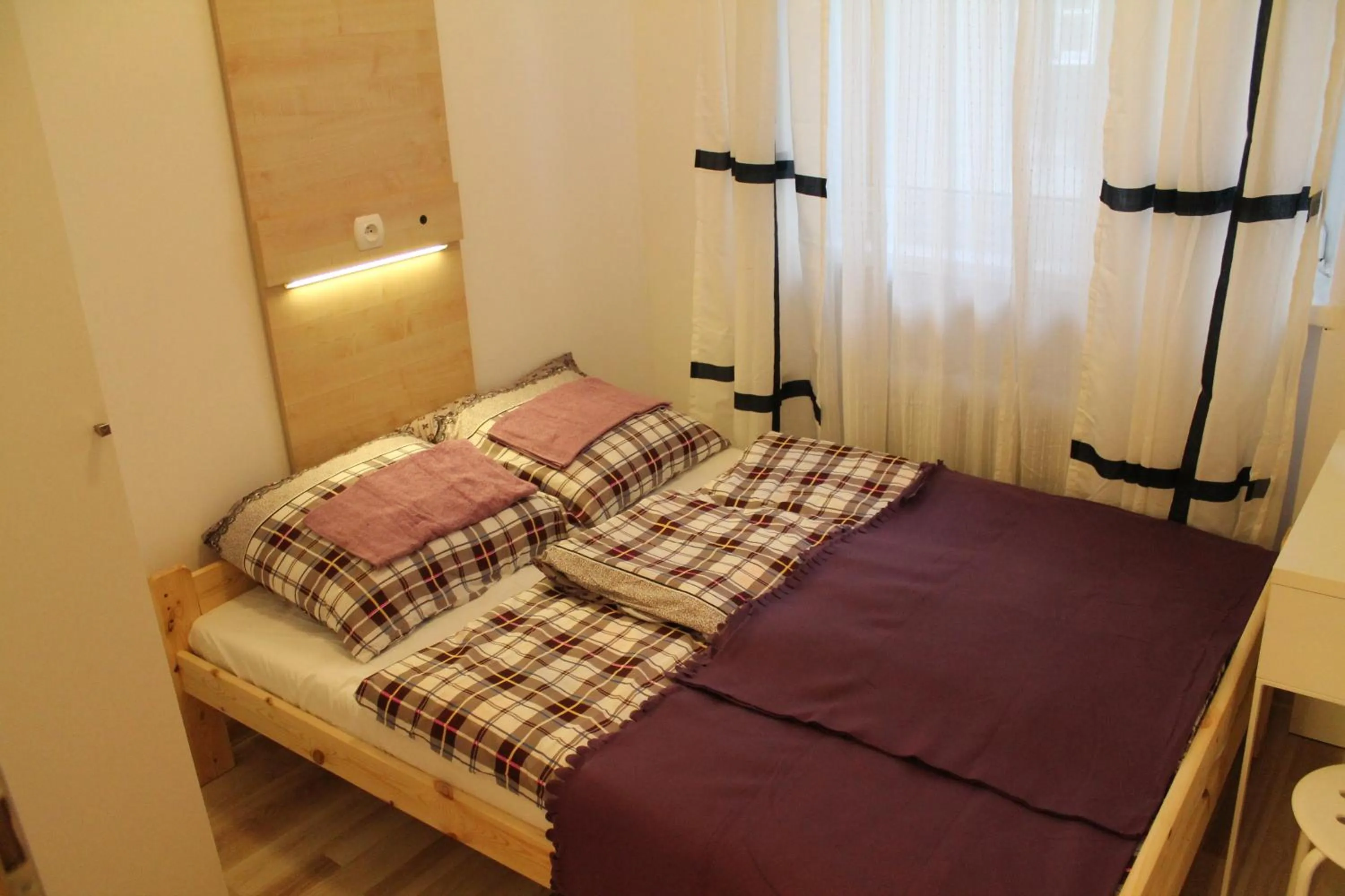 Bed in Studio Anna