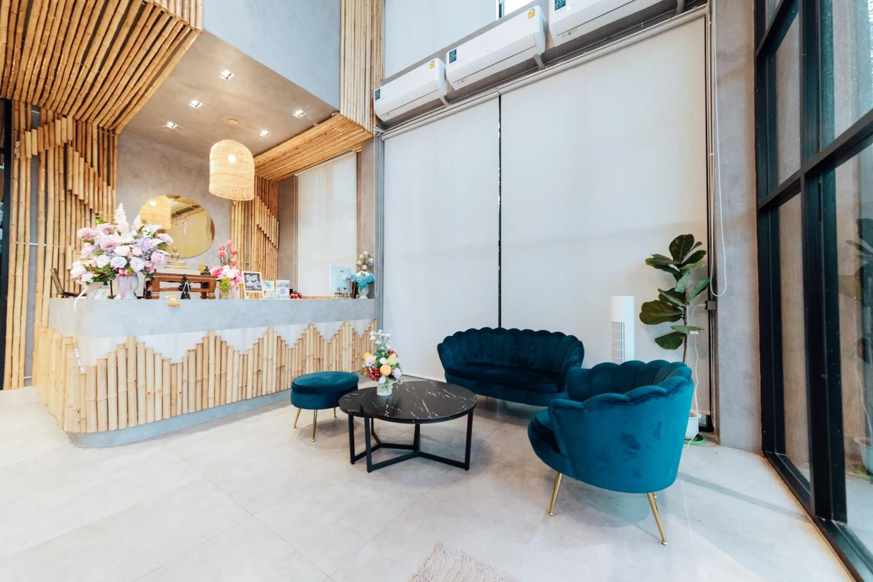 Lobby or reception in Phu sakon ville hotel