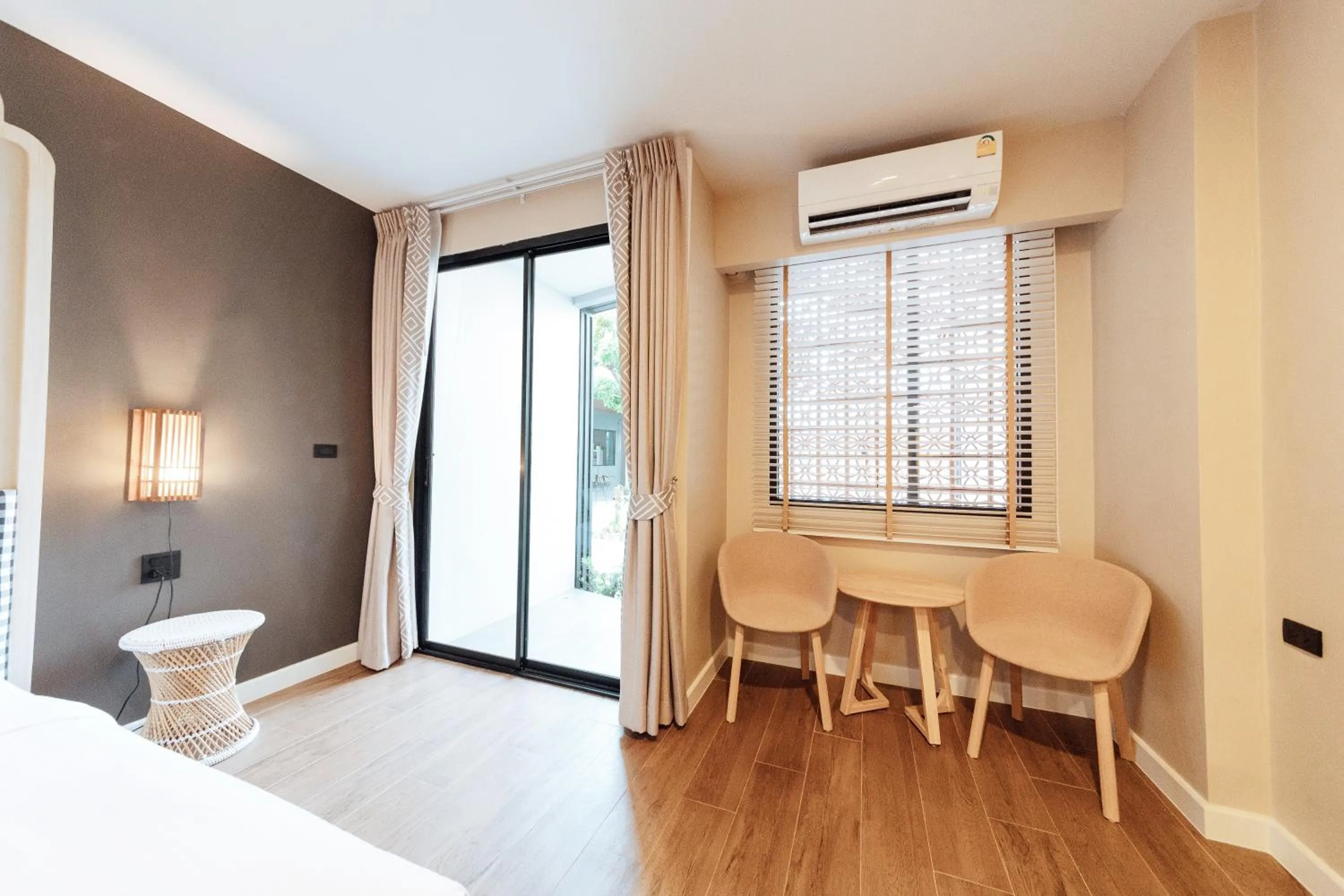 Photo of the whole room, Bed in Phu sakon ville hotel