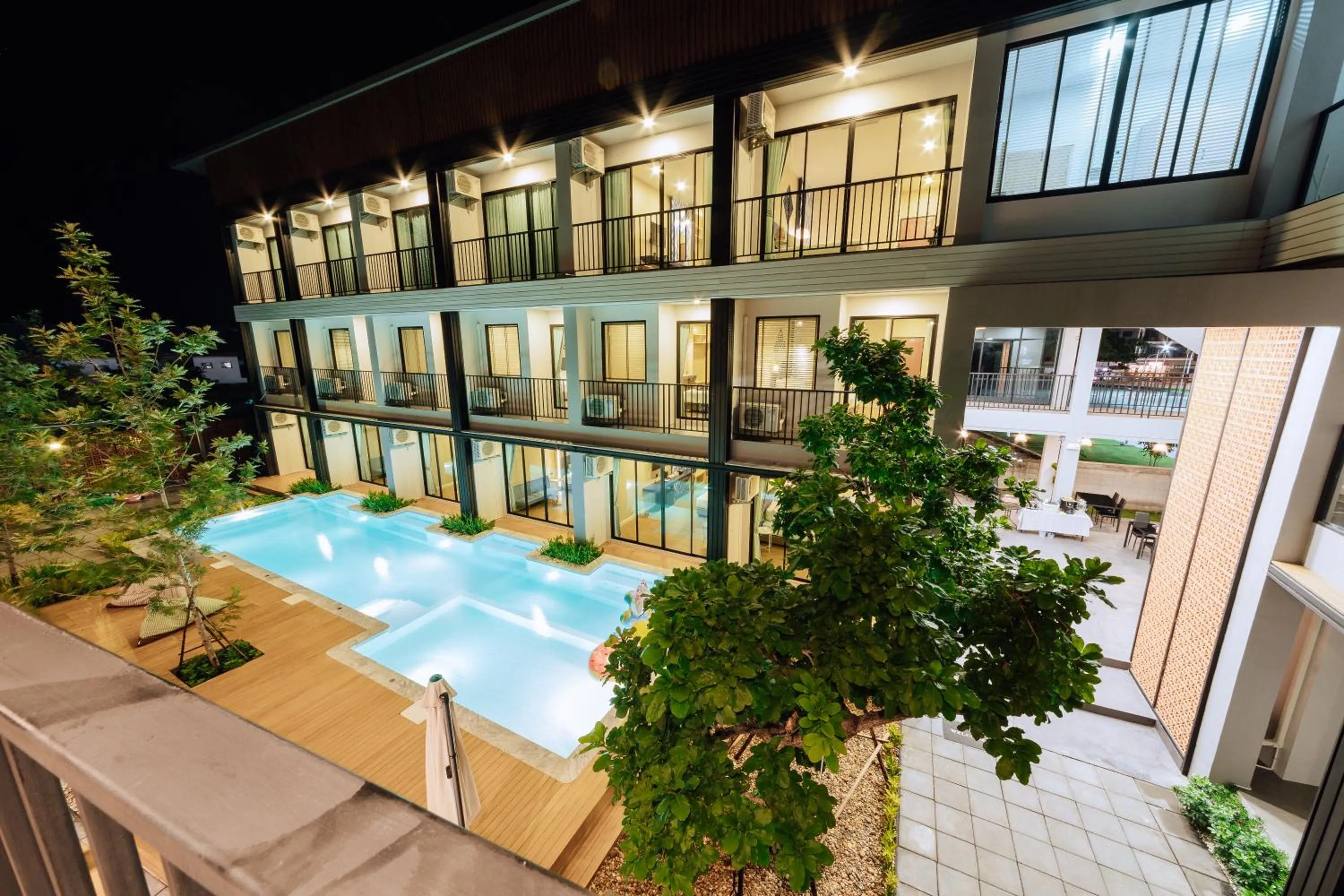 Property building in Phu sakon ville hotel